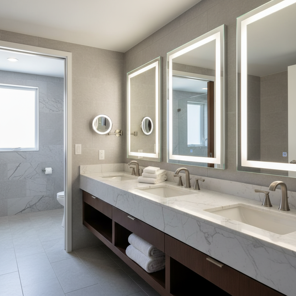 Cultured marble vanity tops: Wholesale B2B guide for commercial sourcing, hotel, and multifamily procurement.