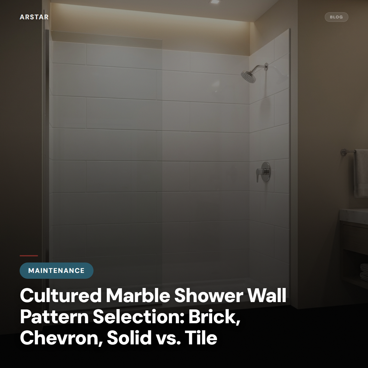 Optimize B2B projects with cultured marble shower panels. Compare patterns for hospitality & multifamily cost efficiency.