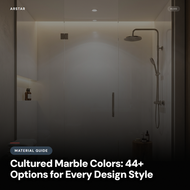 ARSTAR cultured marble samples in various colors, showcasing elegant and durable options for hotel and property upgrades.