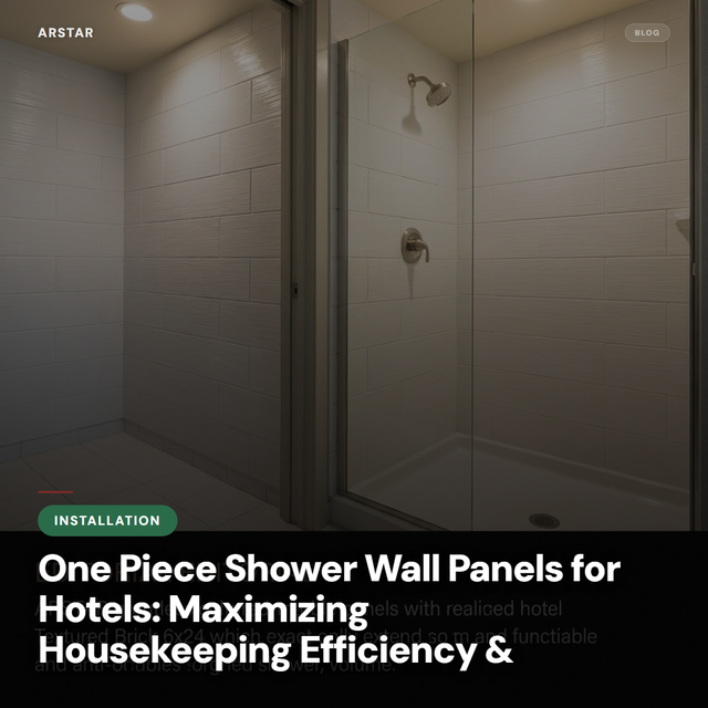 Durable cultured marble shower panels for hotel & multifamily B2B buyers. Maximize housekeeping efficiency.