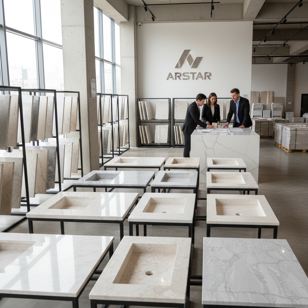 Selecting high-quality cultured marble vanity tops wholesale for your next commercial project procurement.