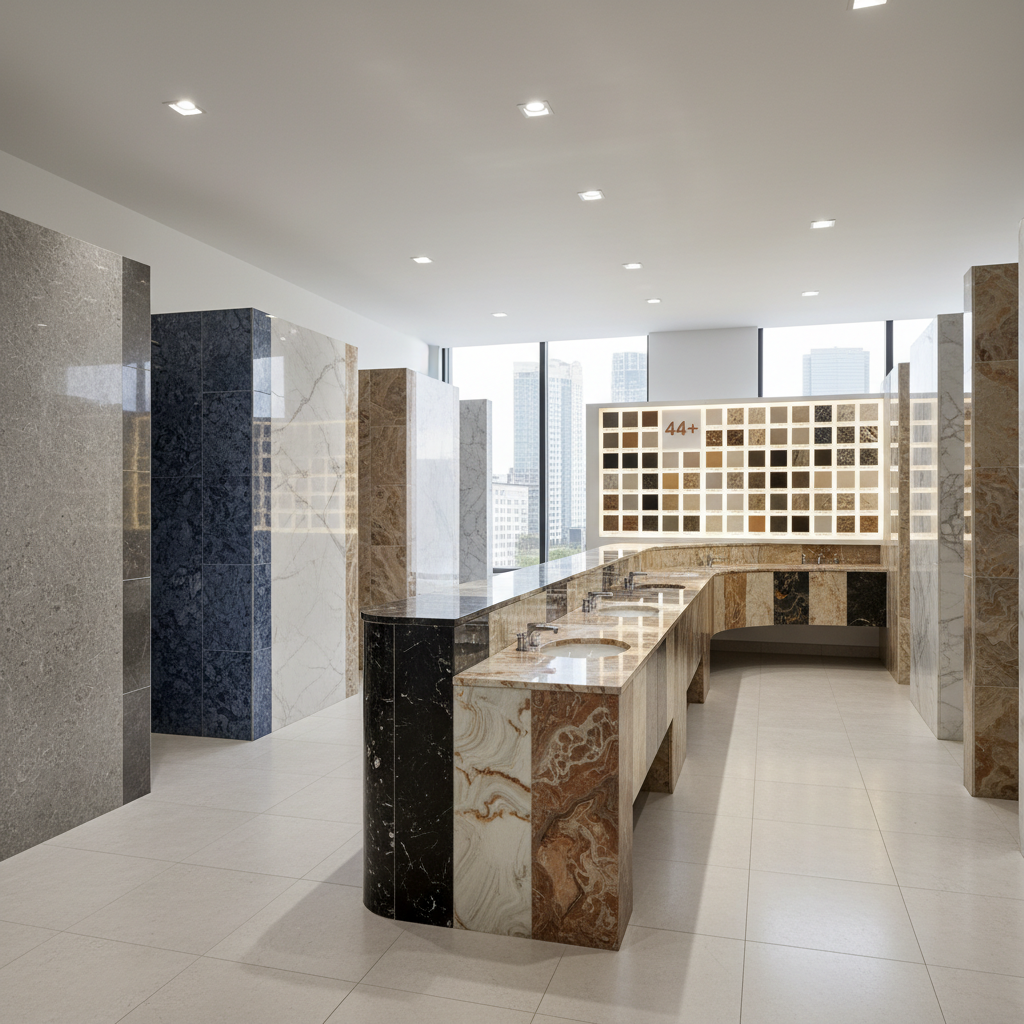 ARSTAR cultured marble samples in various colors, showcasing elegant and durable options for hotel and property upgrades.