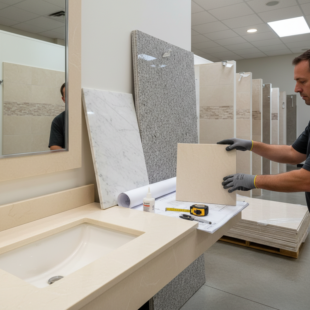 Cultured marble vs. natural stone comparison for B2B buyers: cost, durability, and maintenance for hotels and properties.