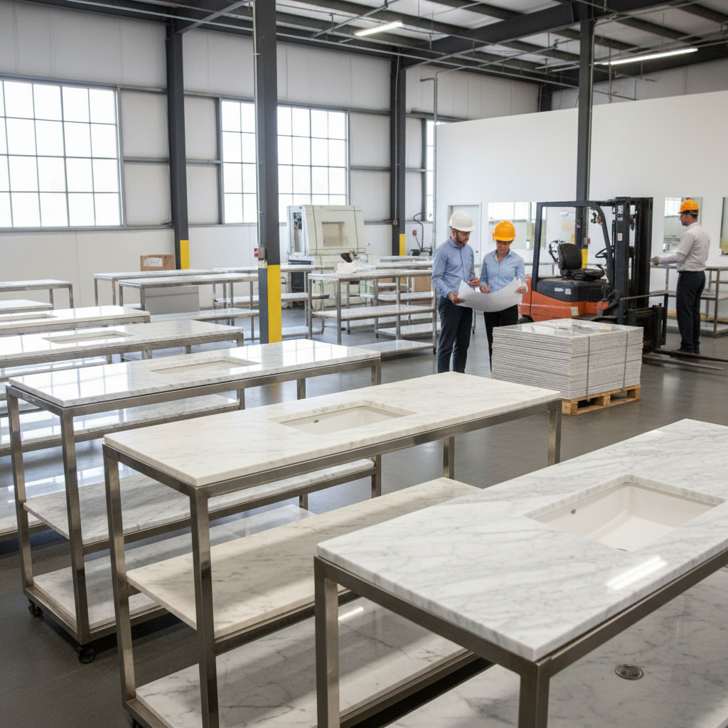 Optimize ROI with cultured marble vanity tops wholesale. Understand TCO for commercial projects.