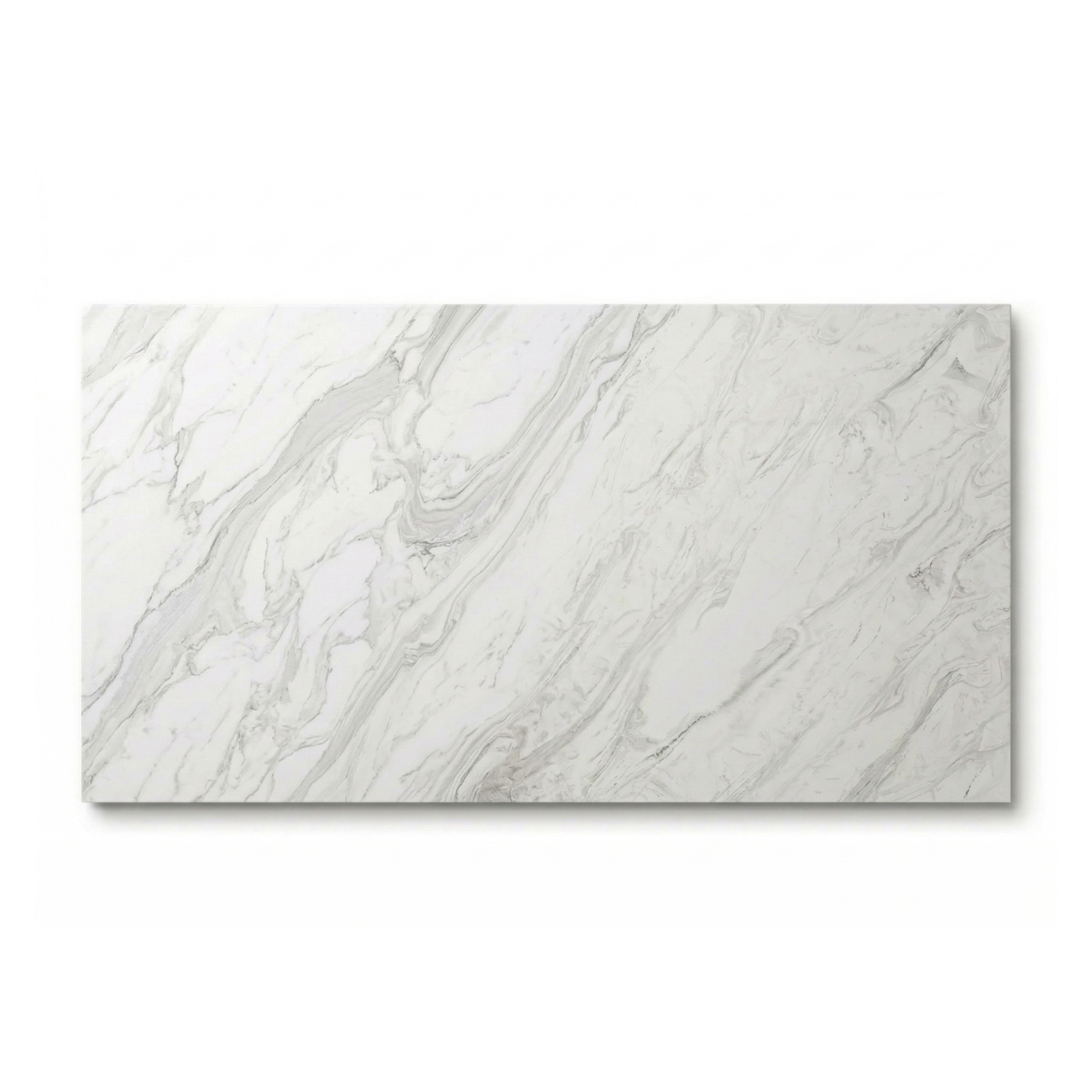 ARSTAR Calacatta Gray Solid cultured marble shower panel