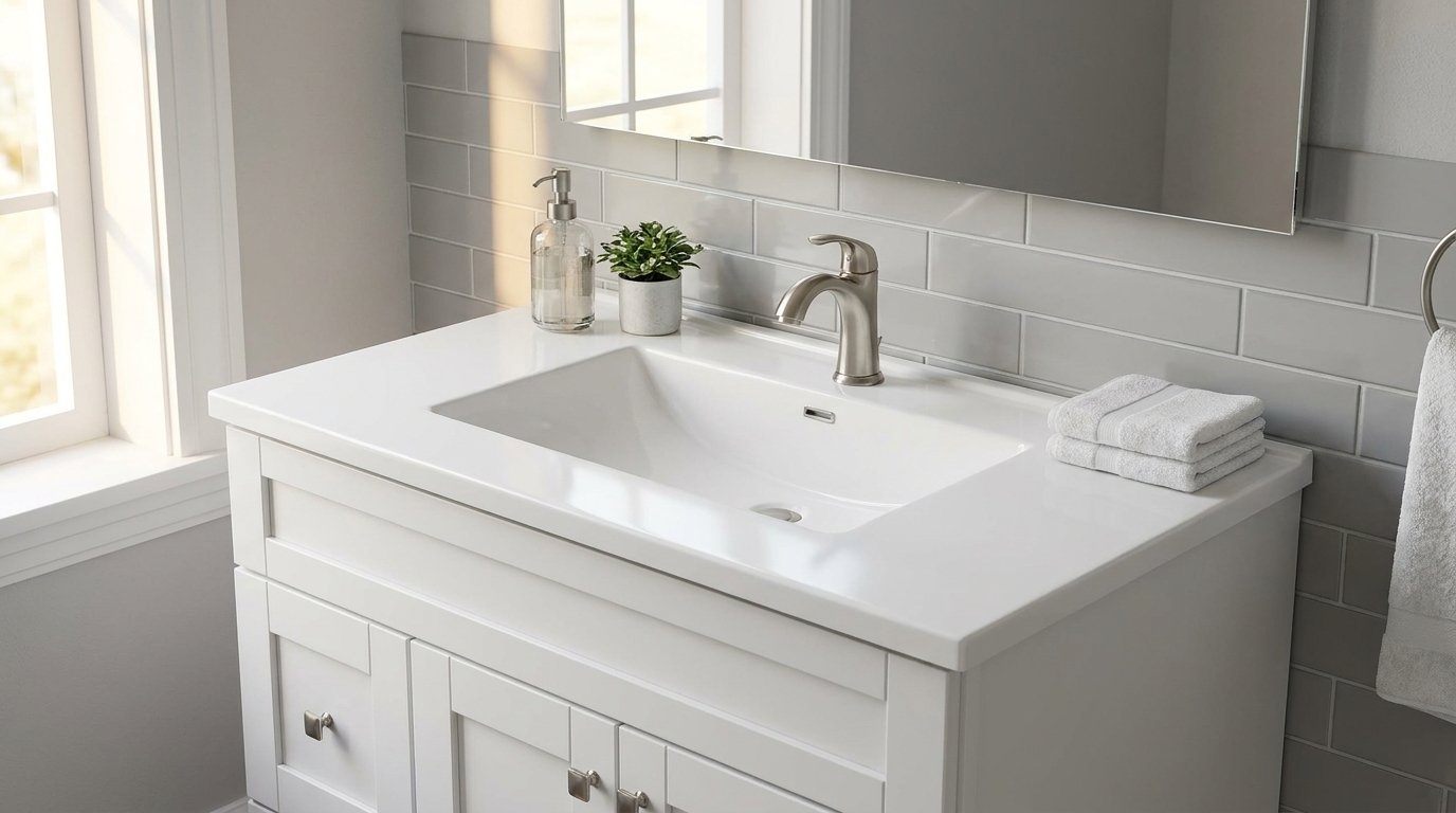 ARSTAR cultured marble vanity tops: advanced wholesale sourcing for B2B hospitality, multifamily, and commercial projects.