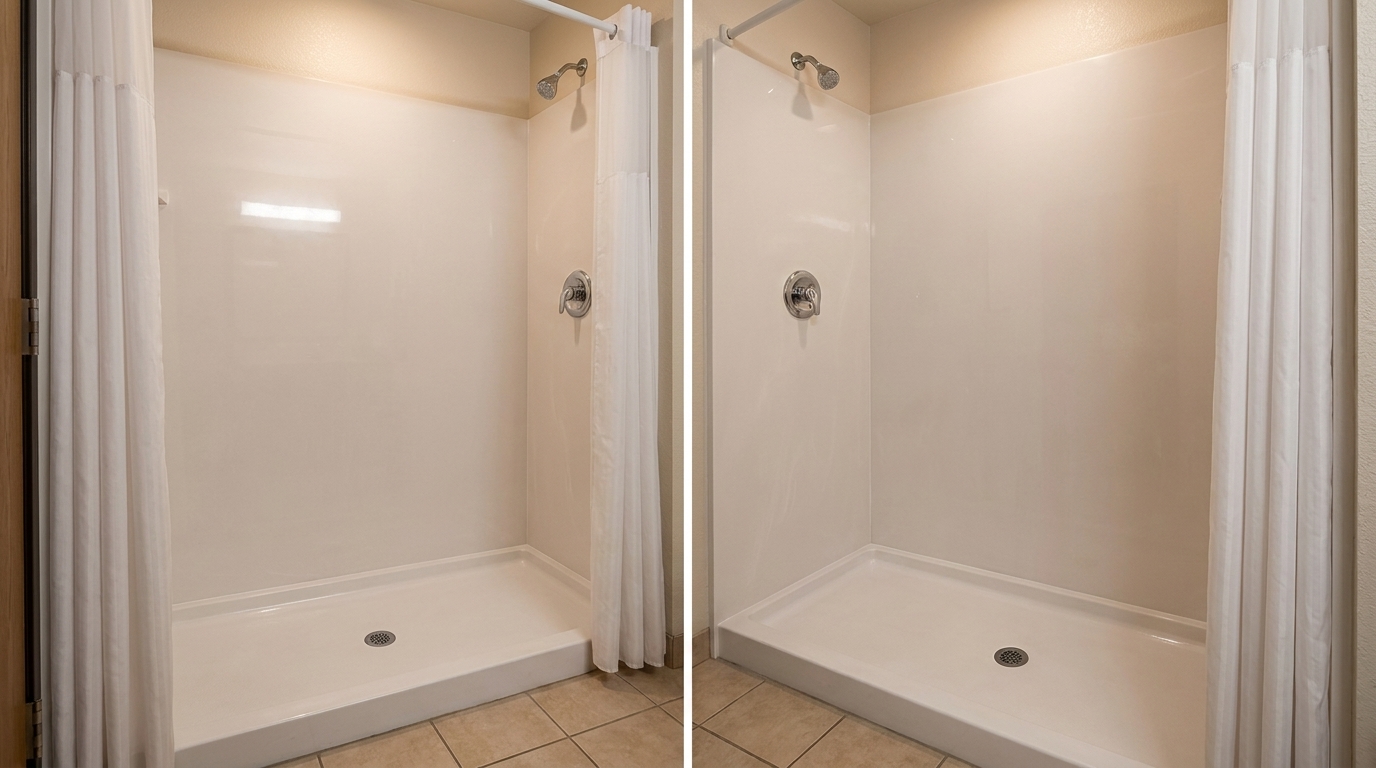 Cultured marble shower pans for hotel renovation. B2B buyers' checklist for quality procurement decisions.