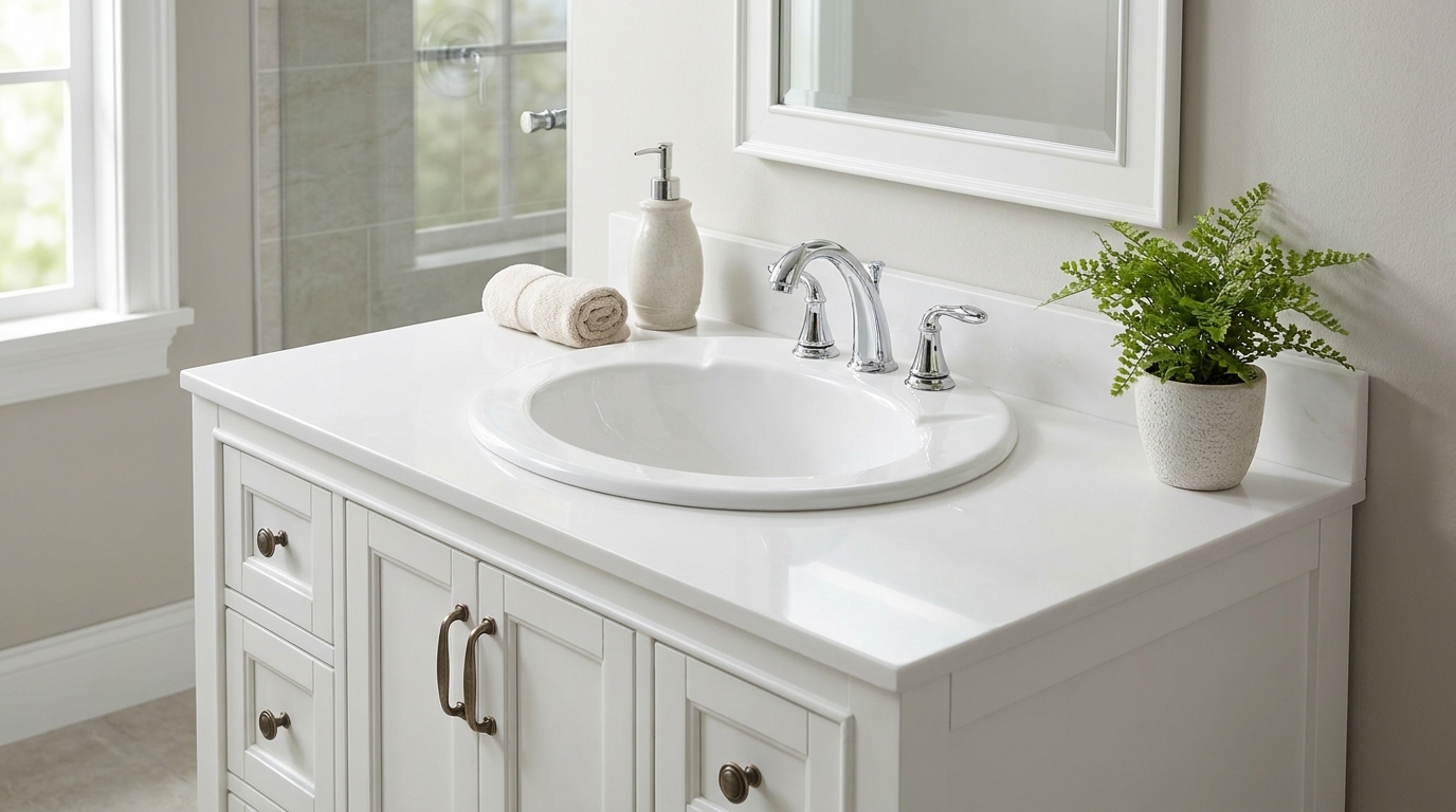 Cultured marble vs. natural stone comparison for B2B buyers: cost, durability, and maintenance for hotels and properties.