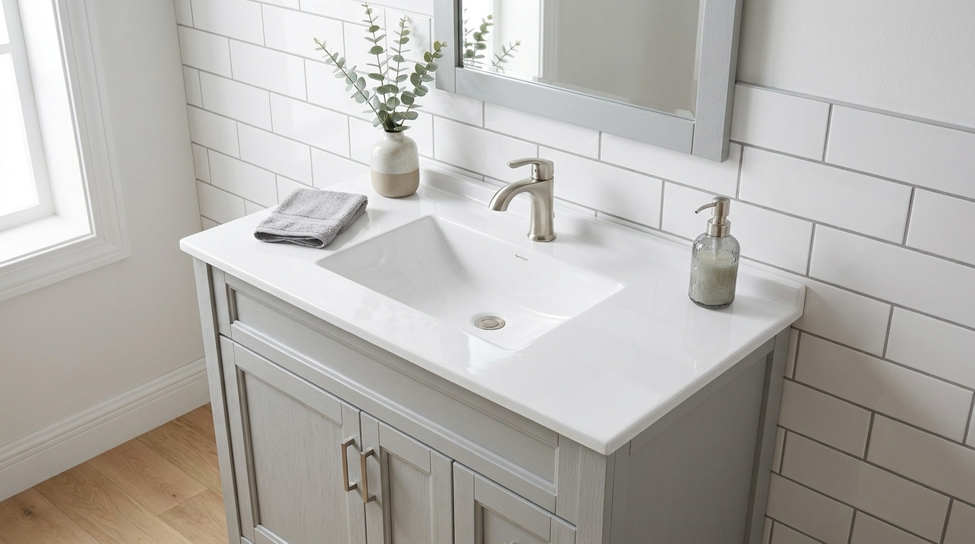 Optimize project procurement with wholesale cultured marble vanity tops for B2B commercial and hotel projects.