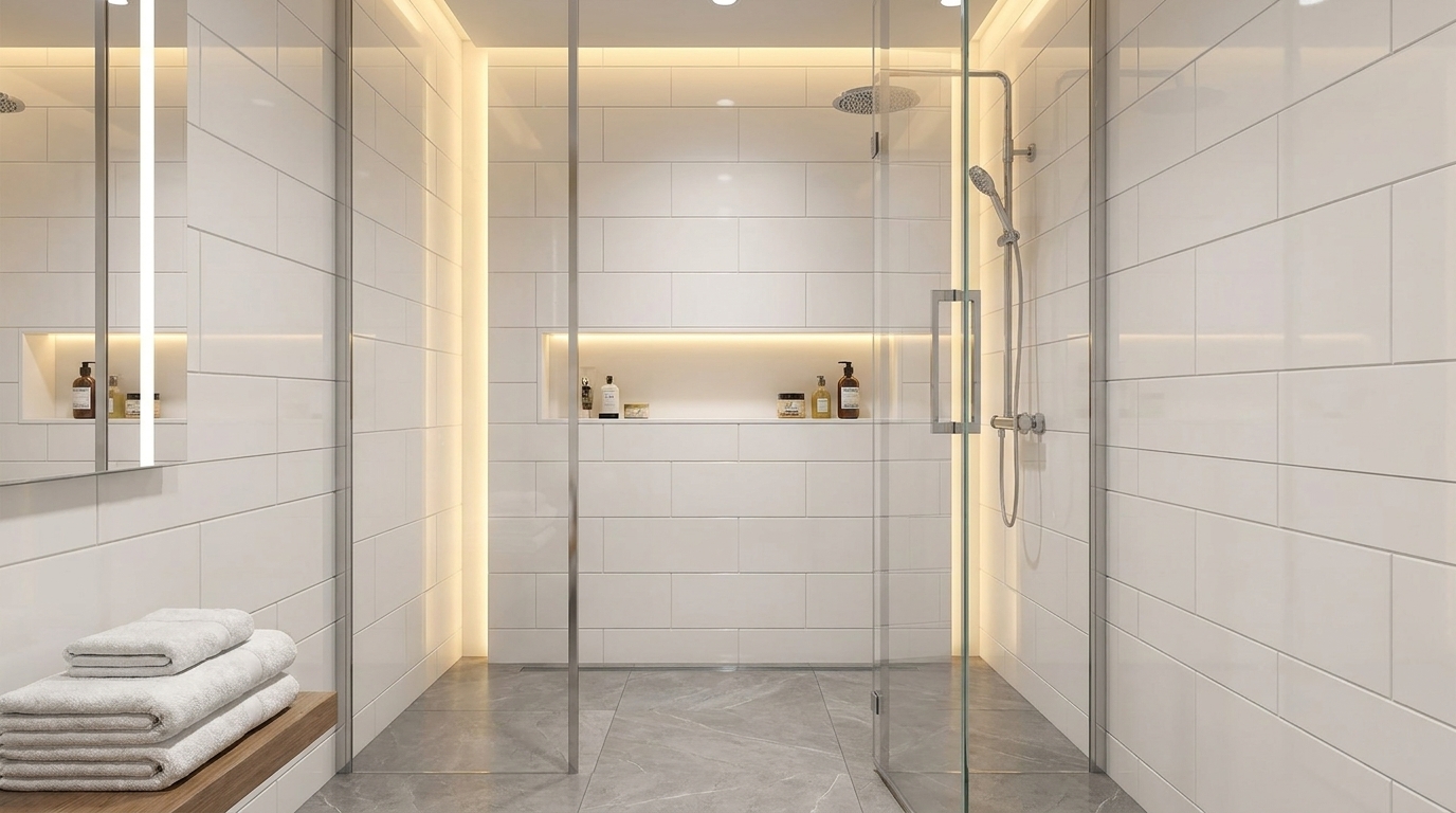 Cultured marble vanity top with integrated sink, showcasing durability and elegance for B2B hotel and property upgrades