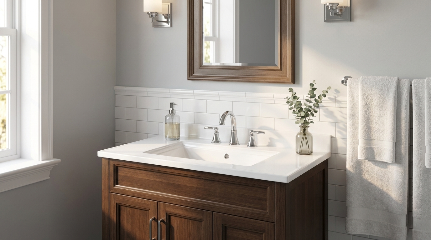 Cultured marble vanity tops for wholesale B2B procurement, ensuring scale and consistent quality for projects.