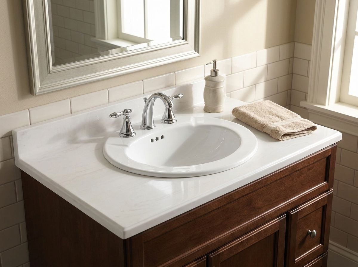 Guide cover for B2B buyers: Cultured marble vanity tops wholesale for commercial and hospitality projects.