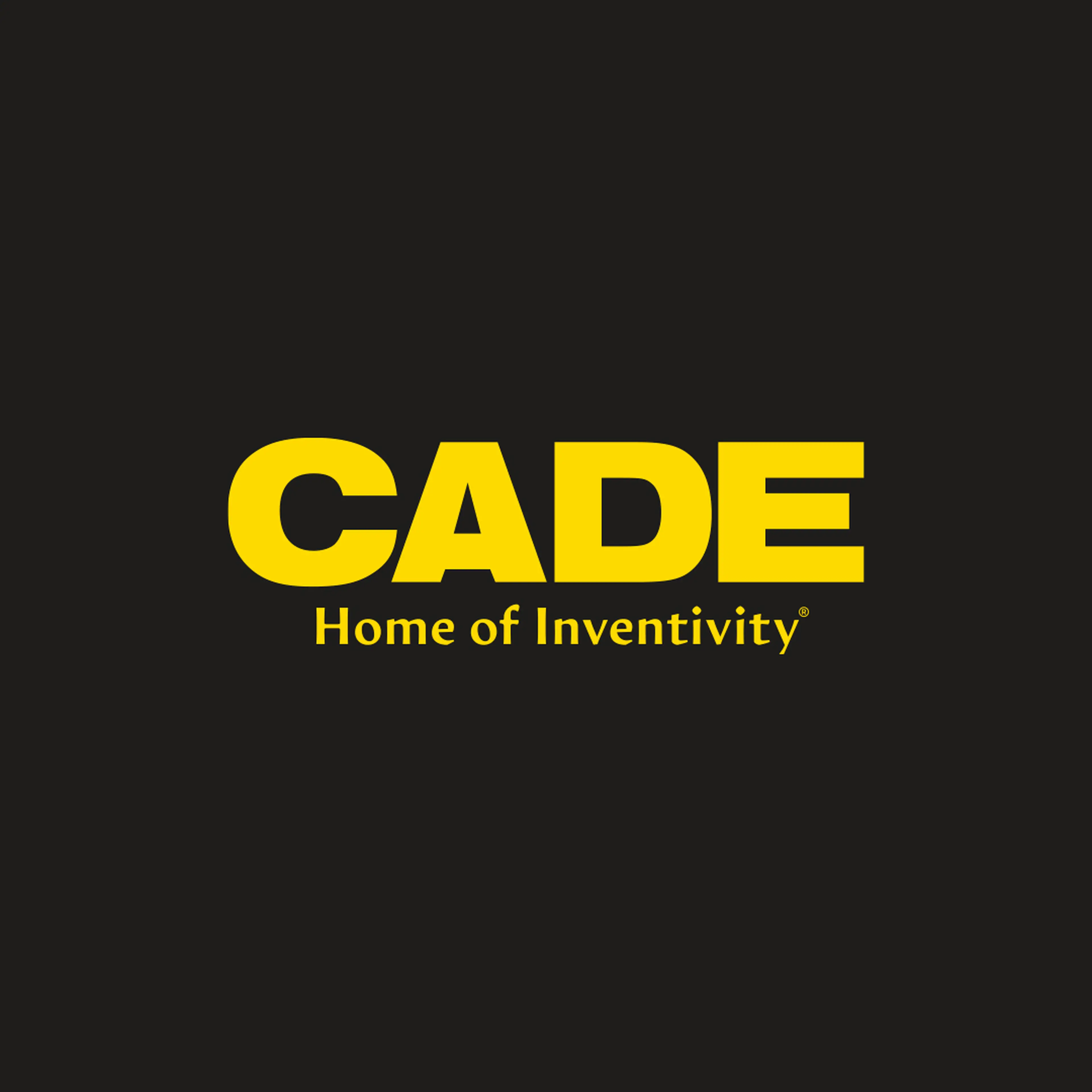 Cade home of inventivity brand logo