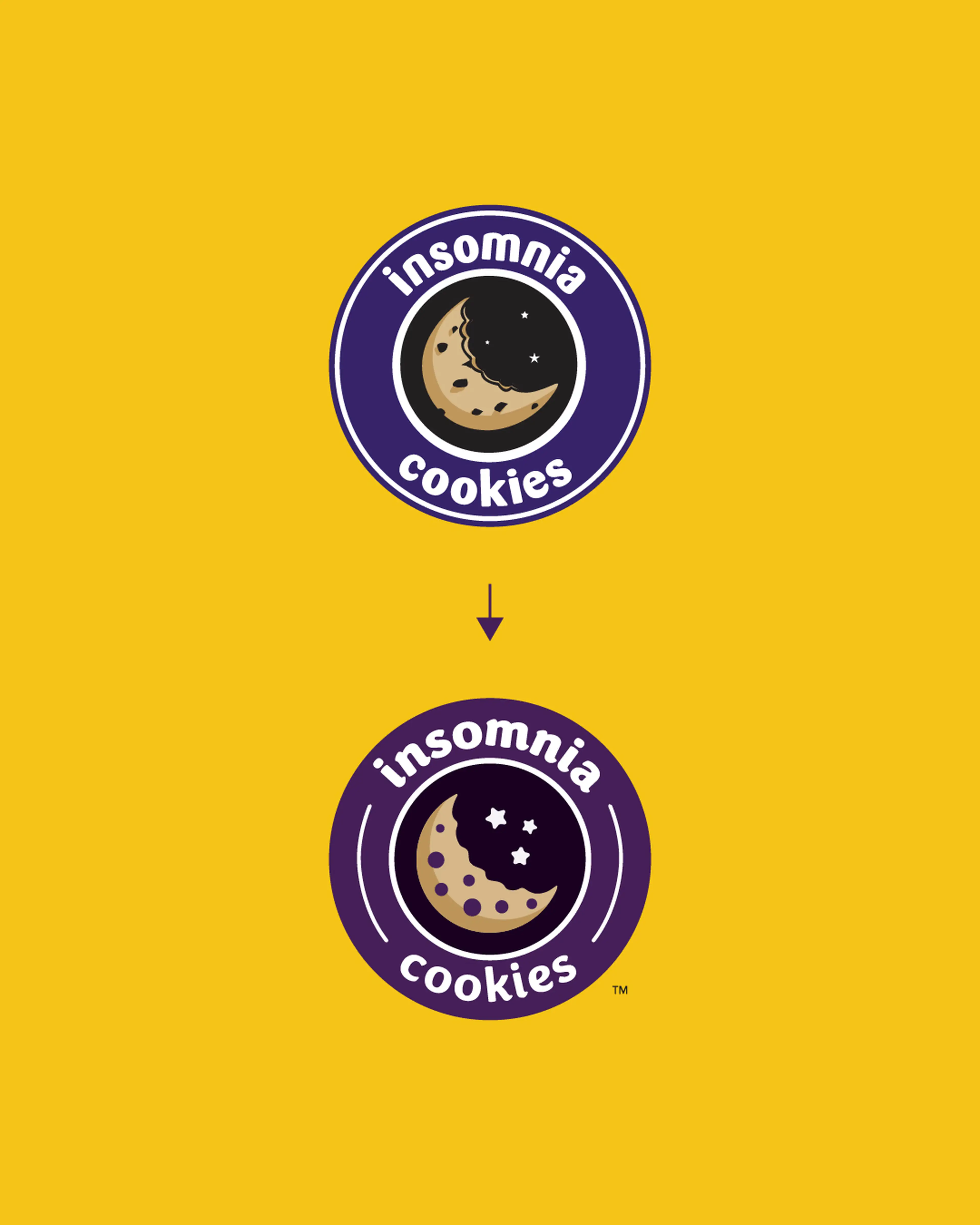Insomnia Cookies brand logo refresh