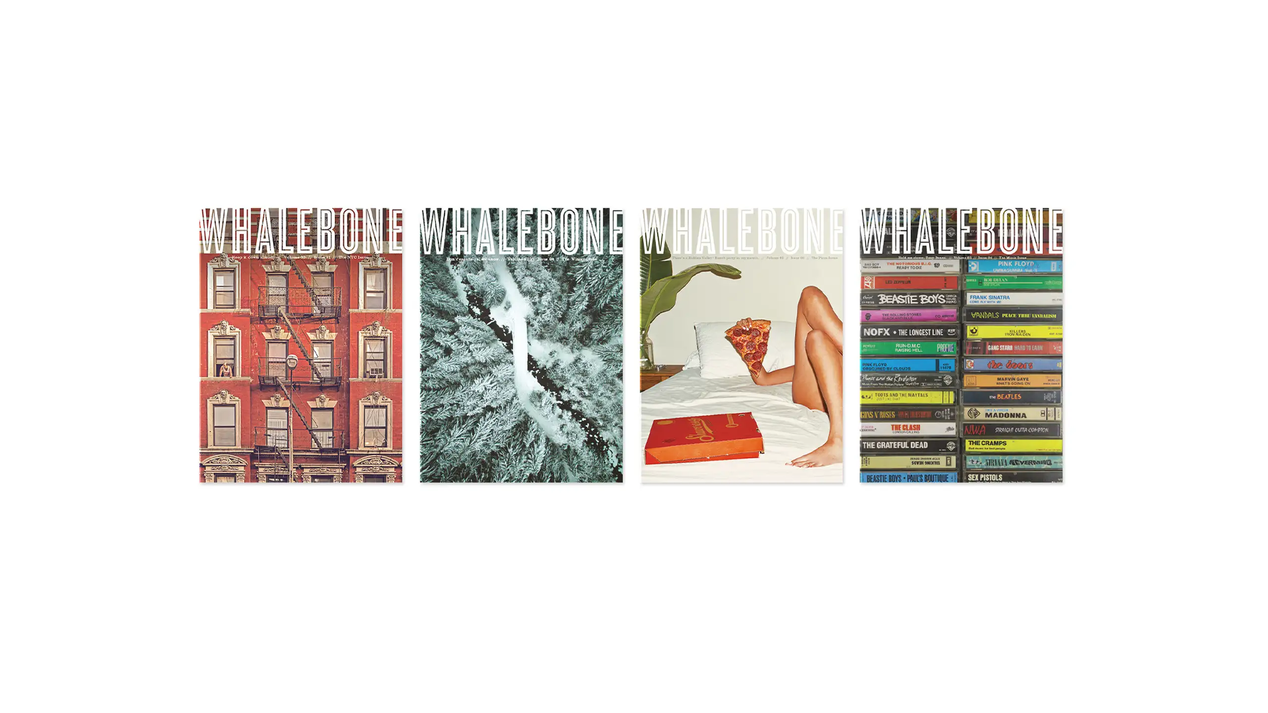 Whalebone Magazine on white background