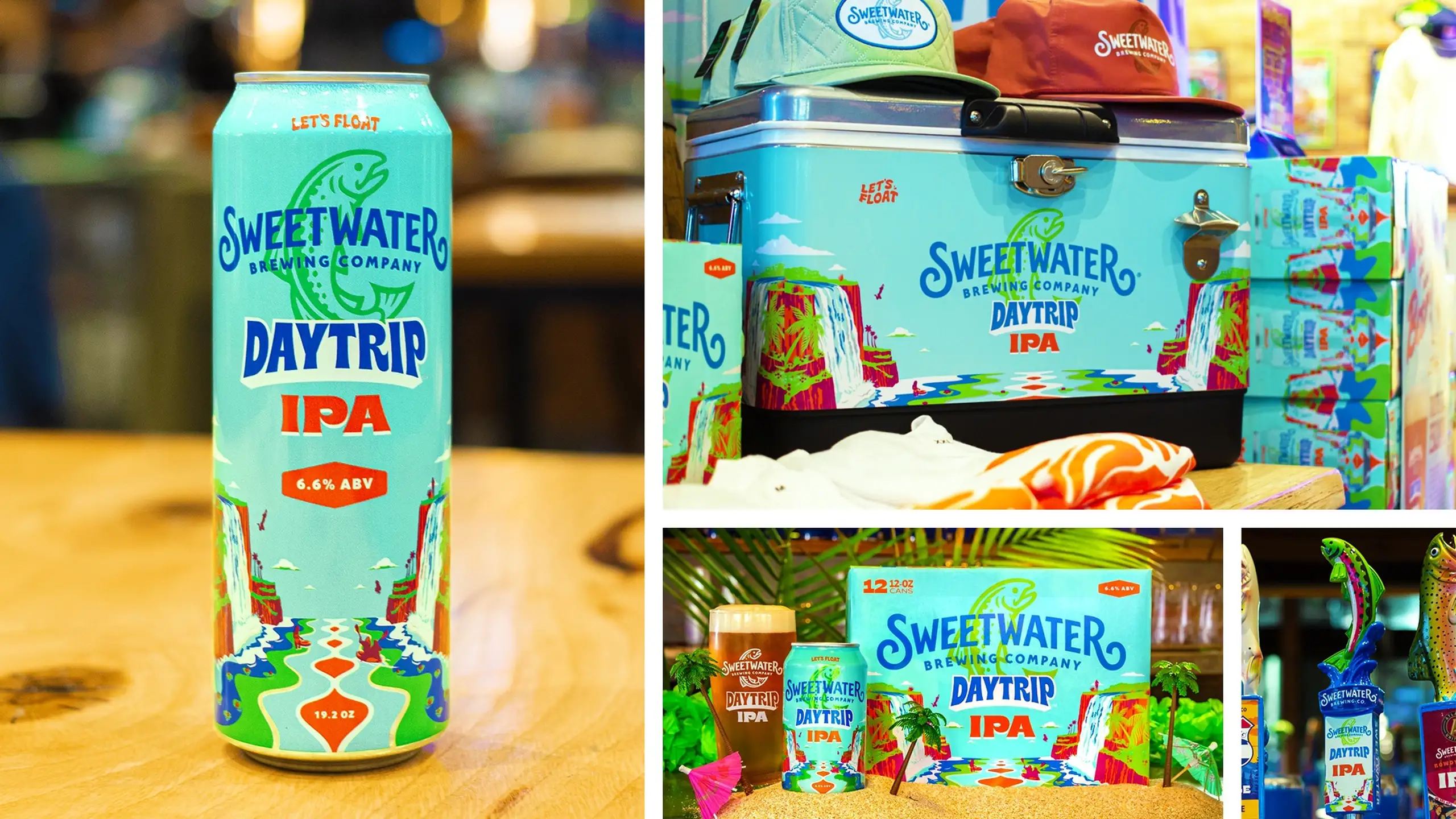 Sweetwater Daytrip IPA packaging