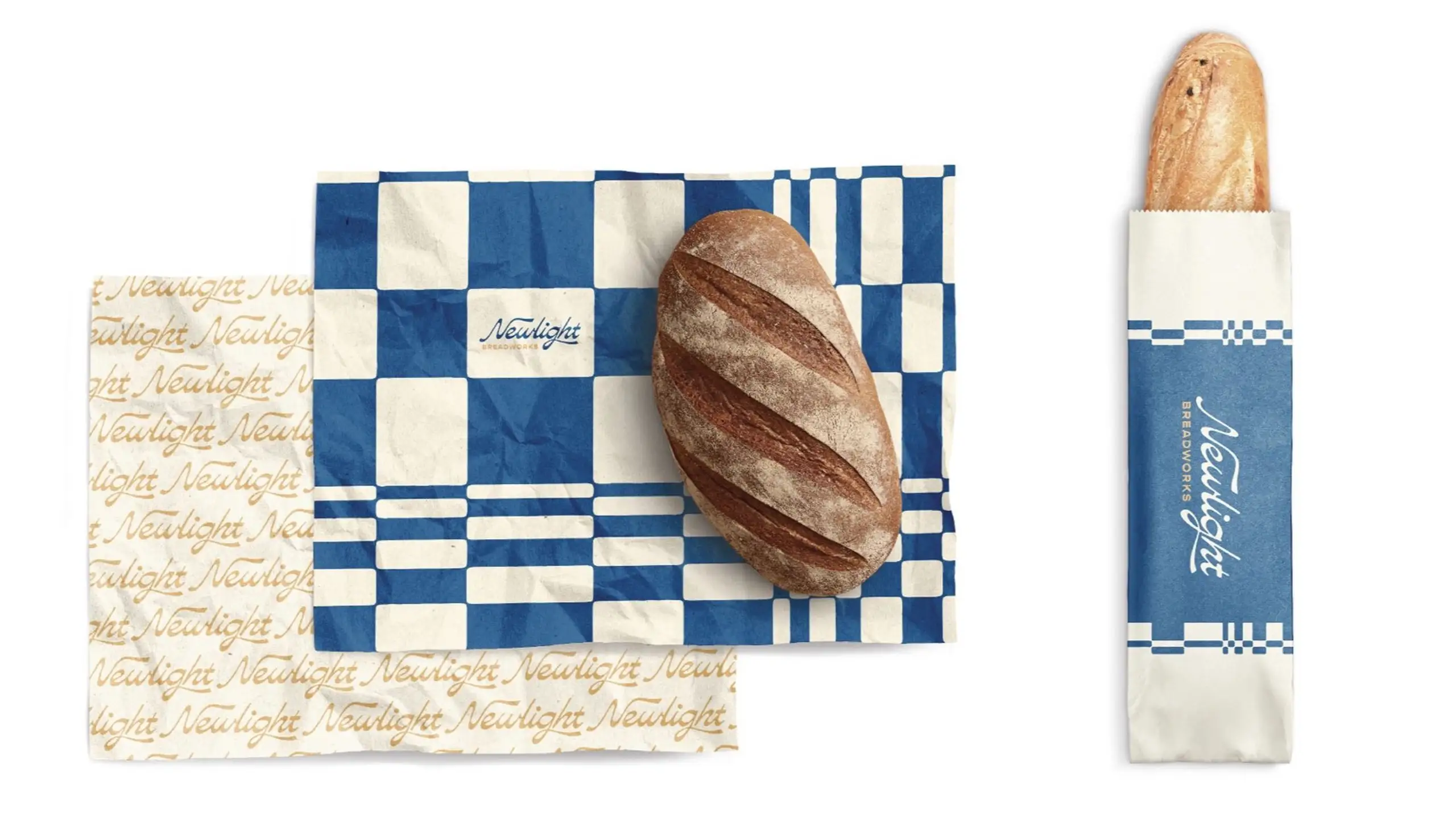 Newlight Breadworks brand identity