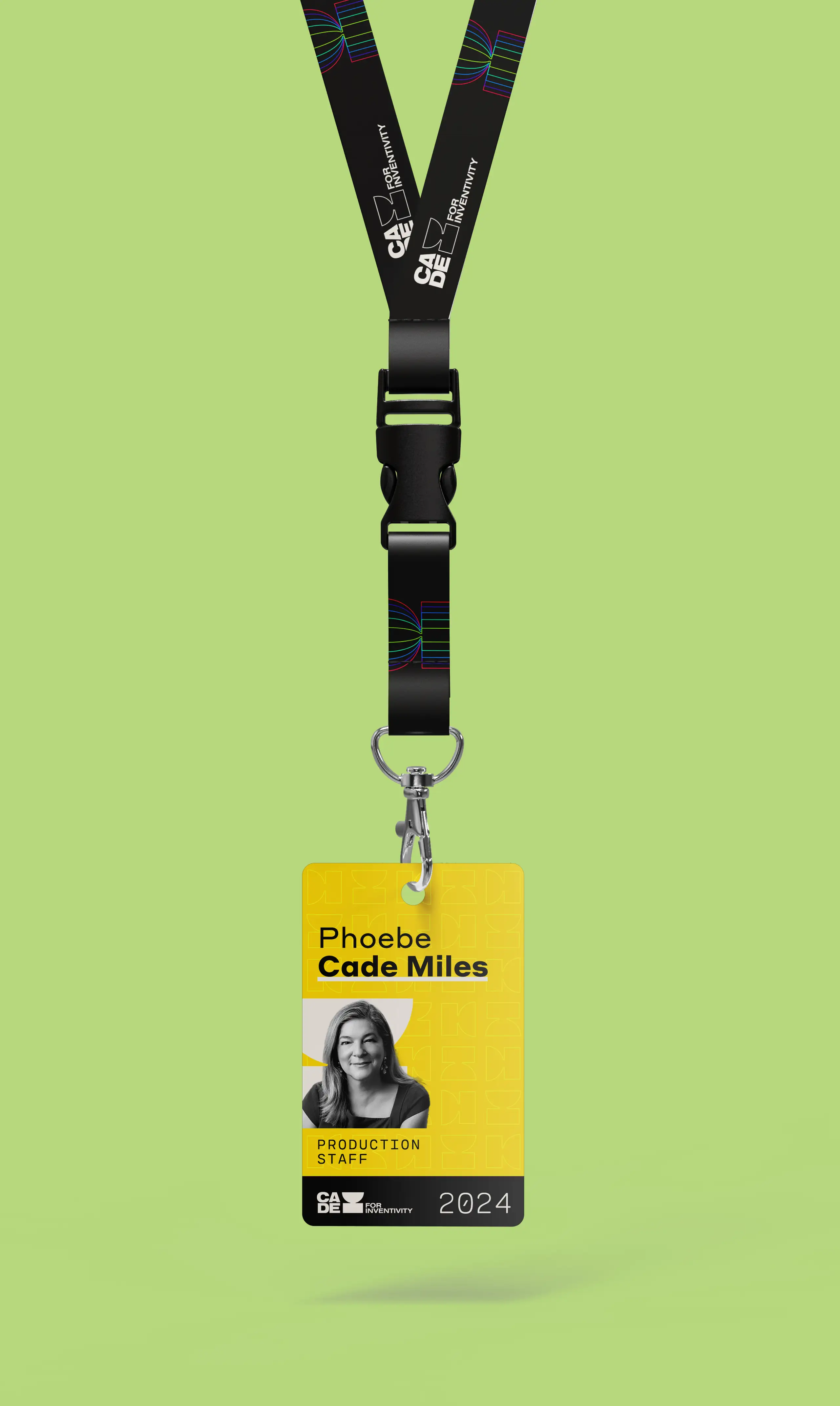 Cade Prize staff badge