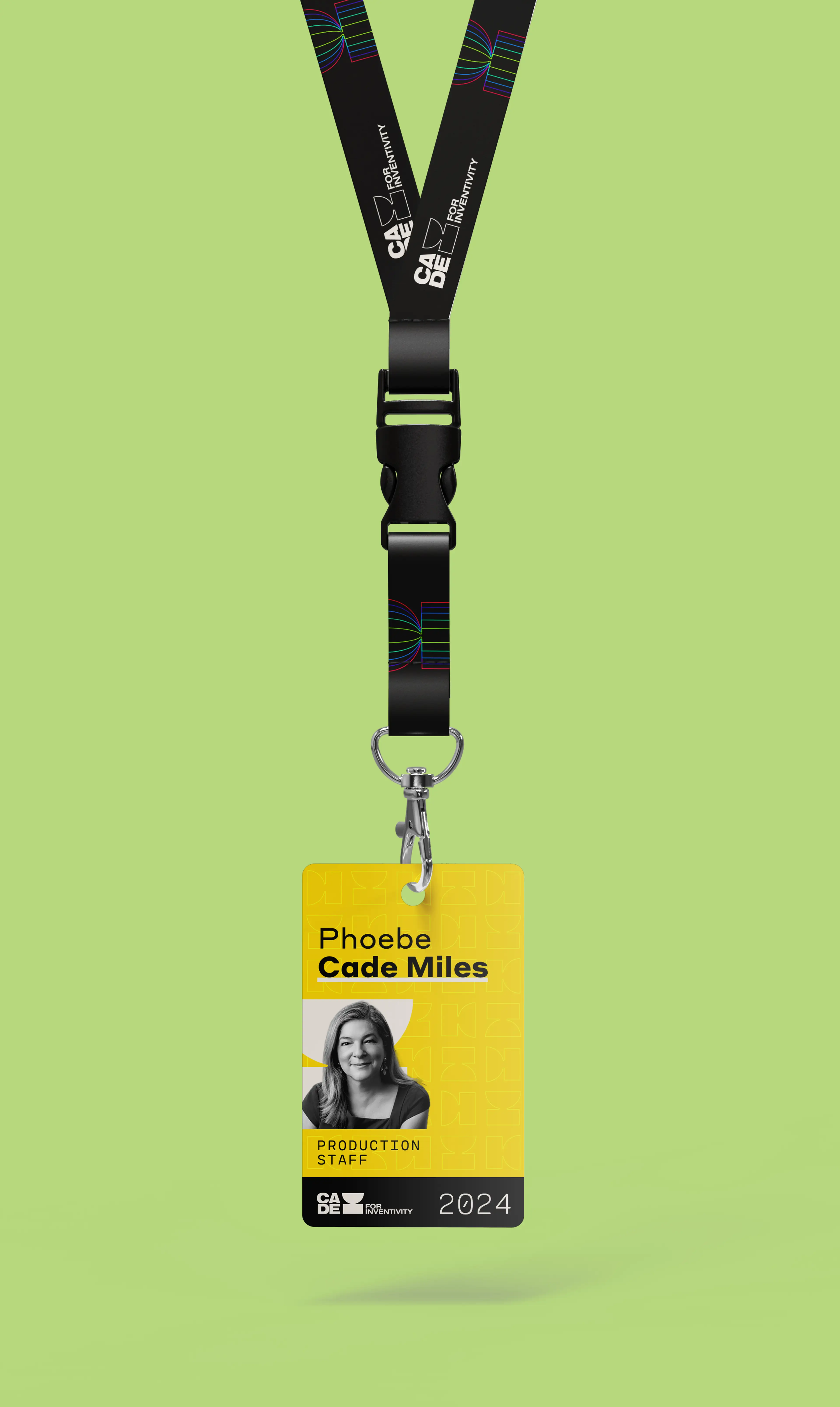 Cade Prize staff badge