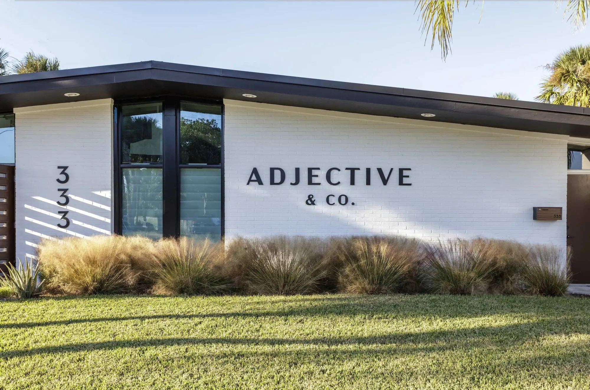 Adjective&Co office building outside in Jacksonville Beach, FL