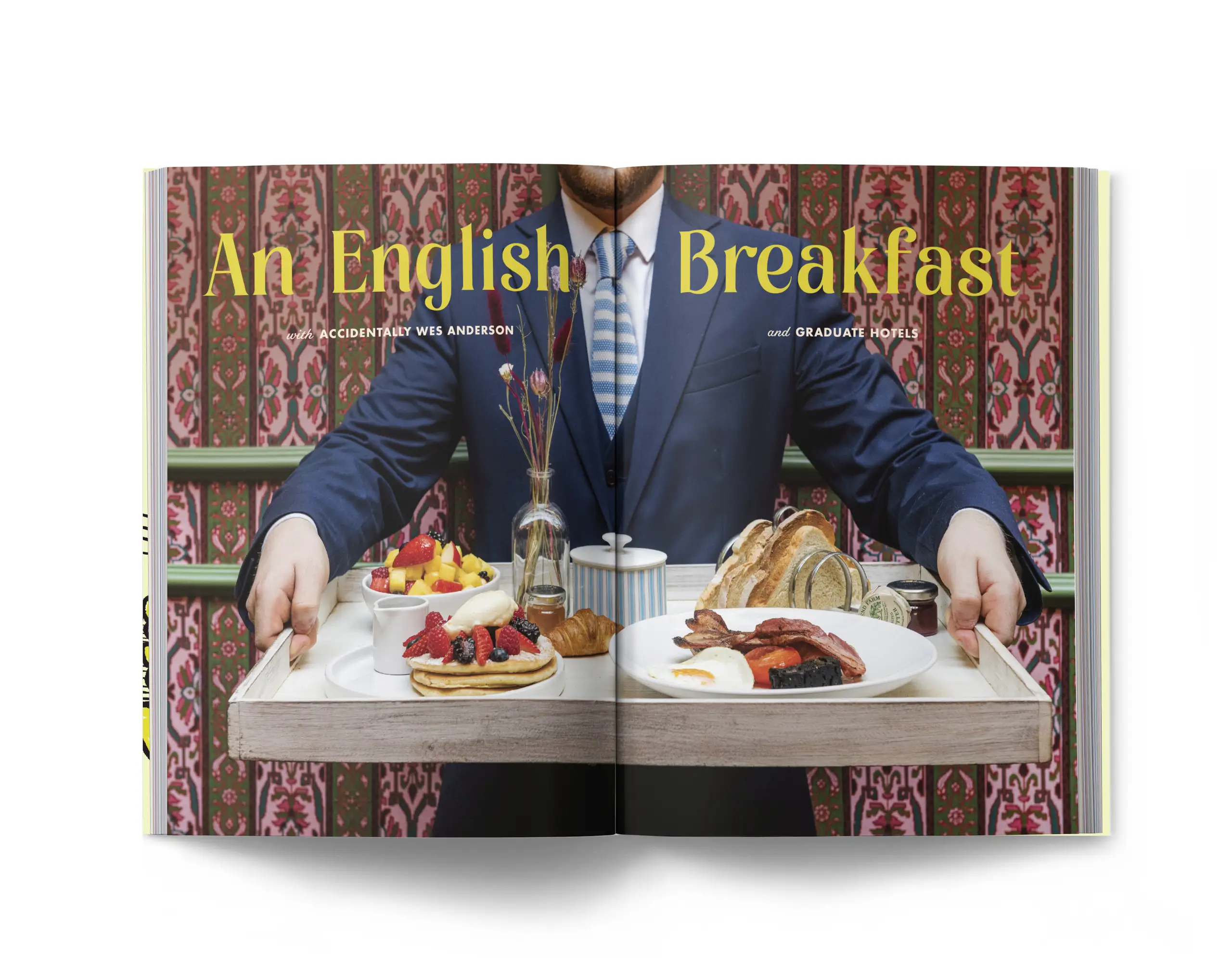 Whalebone Magazine breakfast issue spread