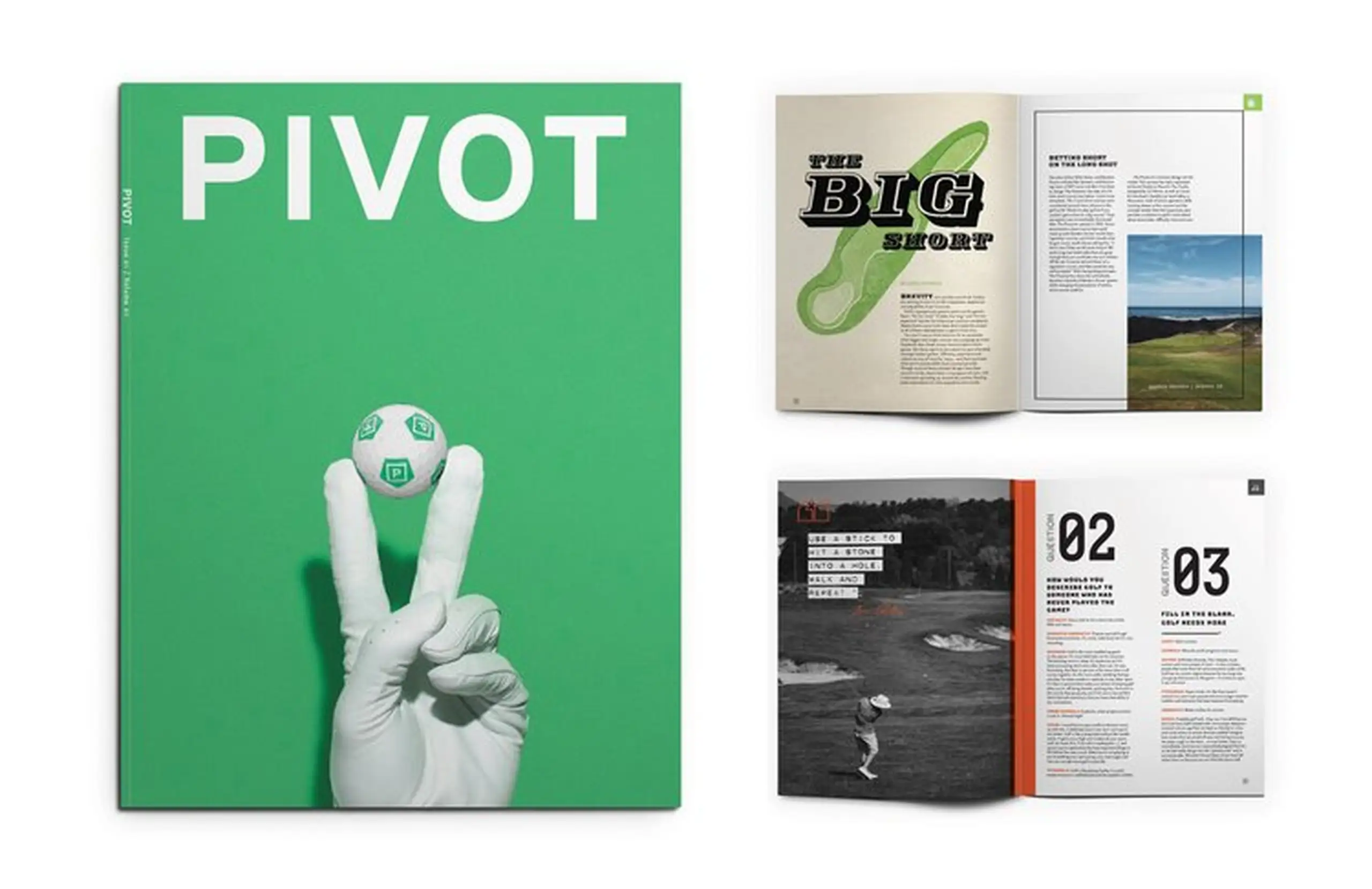 Pivot Callaway Golf Magazine cover