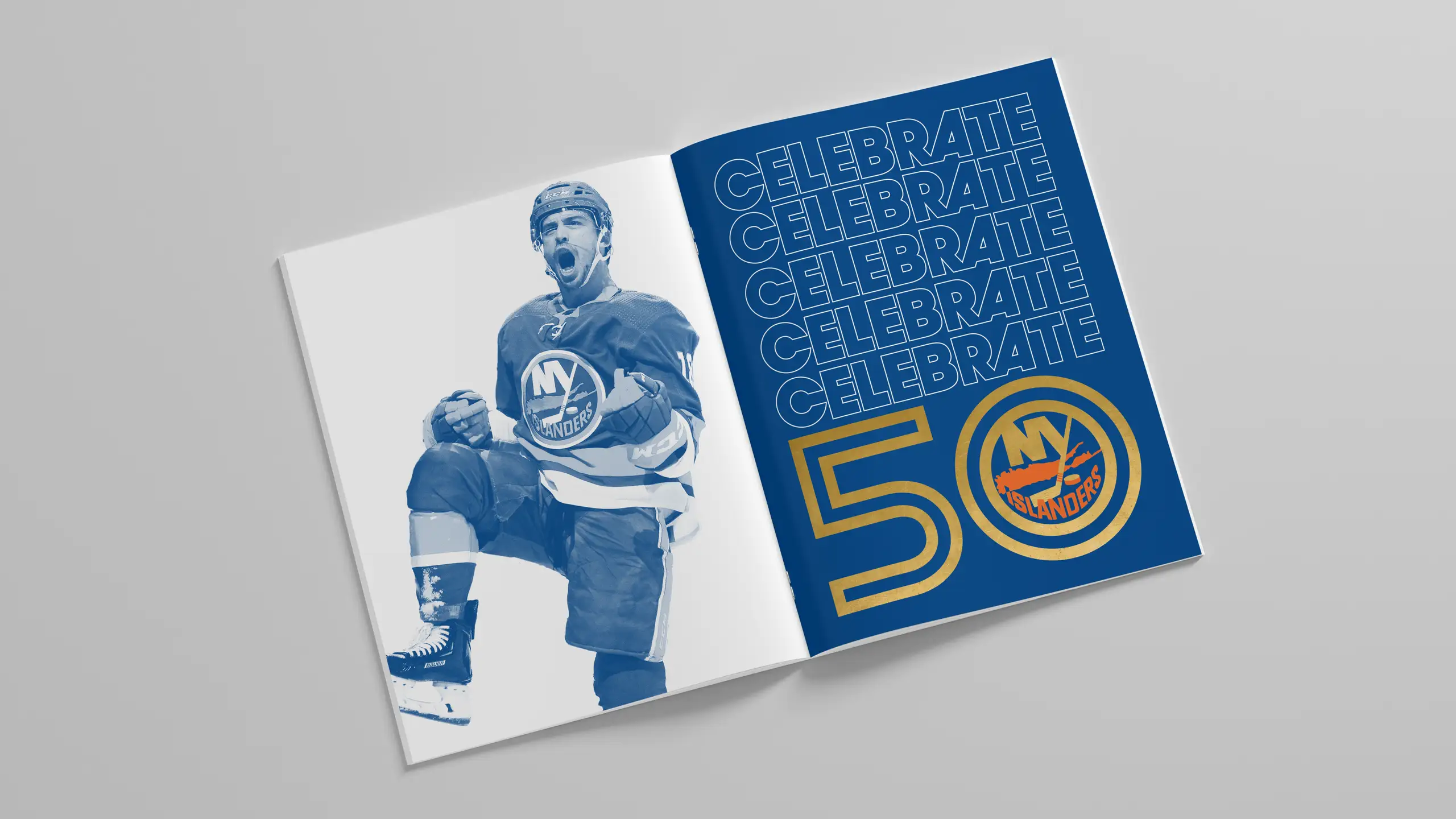 New York Islanders 50th anniversary magazine