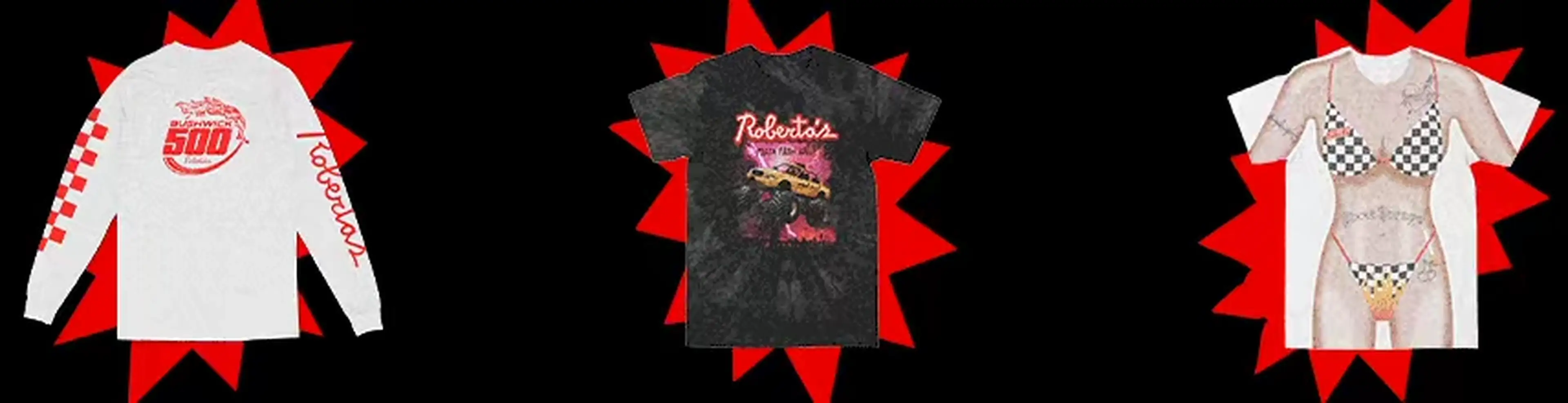 Roberta's full merch gif
