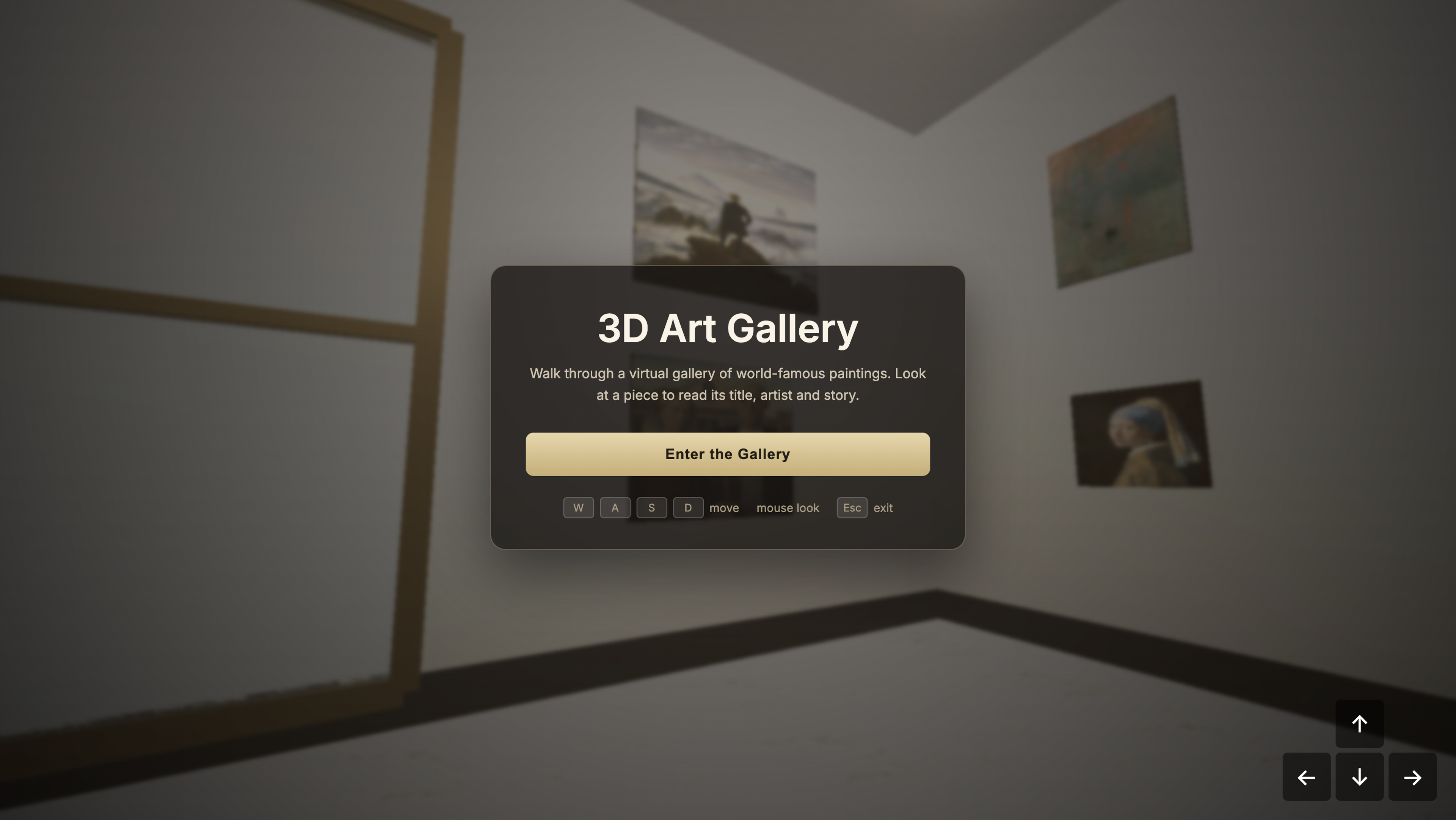 3D Art Gallery
