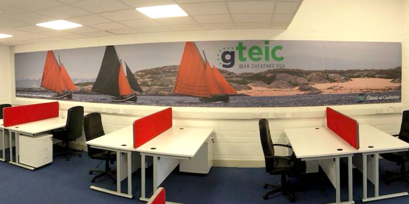 gteic @ An Cheathrú Rua — coworking space interior