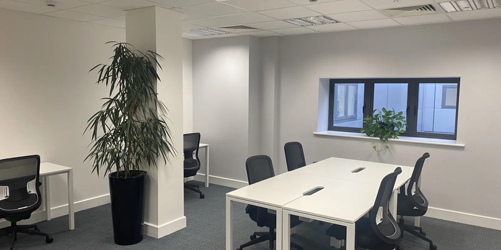 Regus - Cube Building — coworking space interior