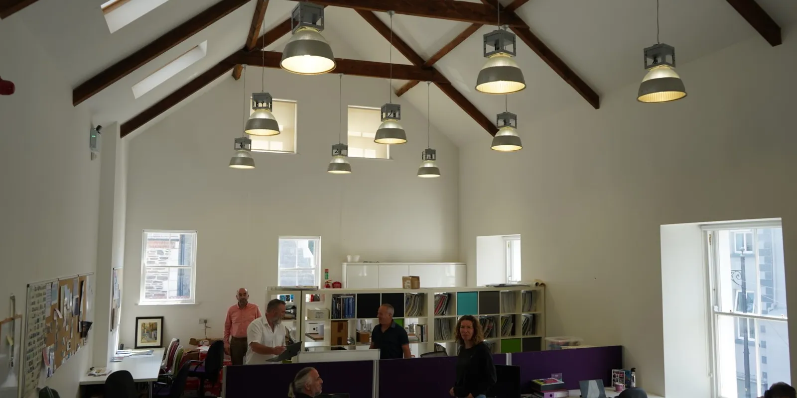 Fumbally Exchange Waterford — coworking space interior