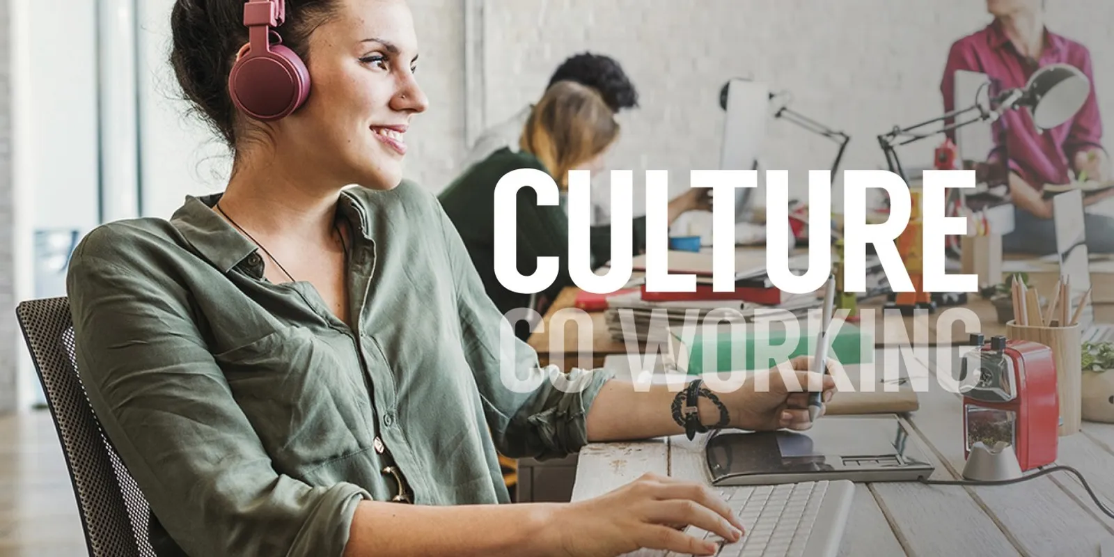 Culture City — coworking space interior