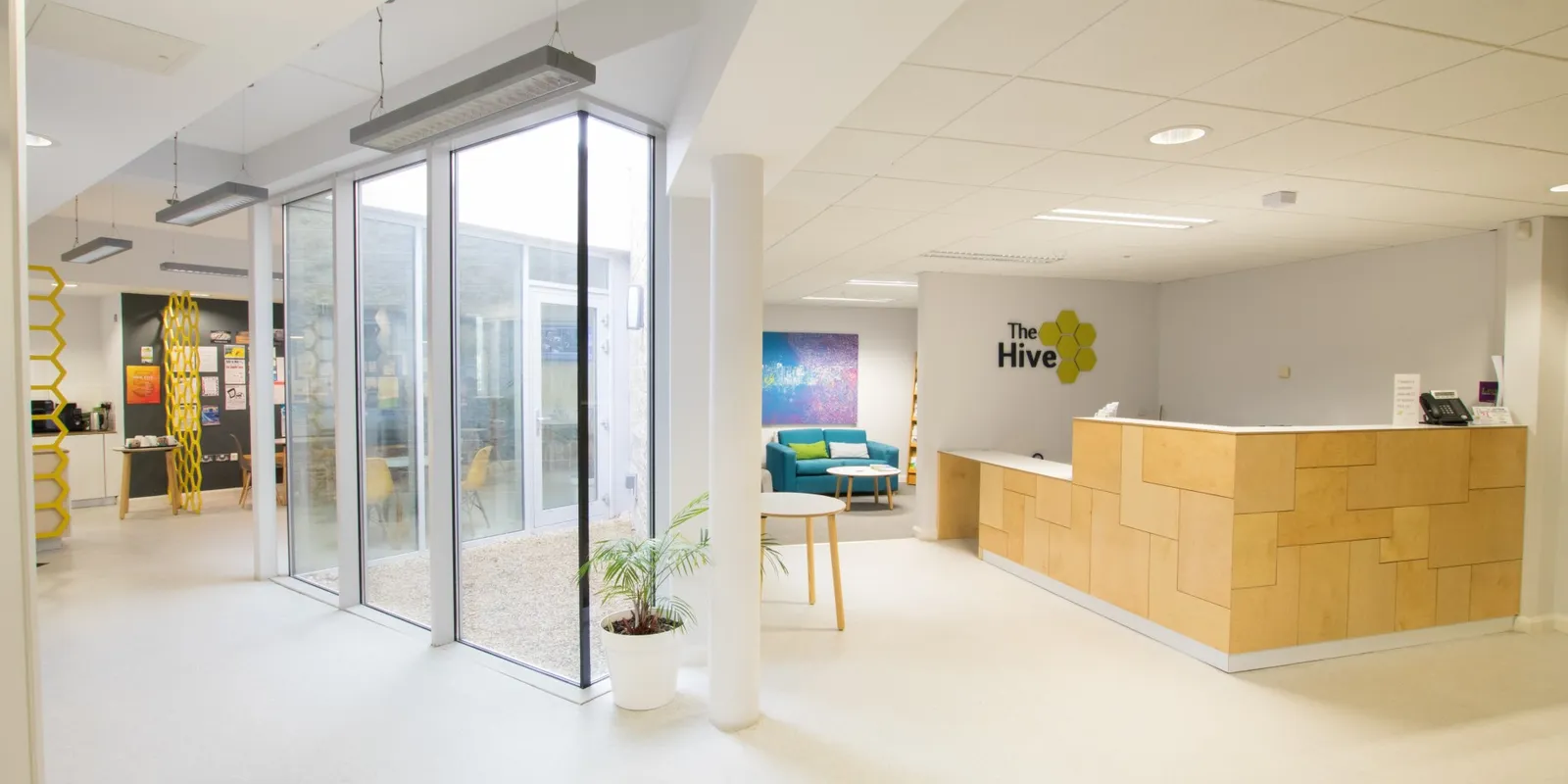 The Hive — coworking space interior
