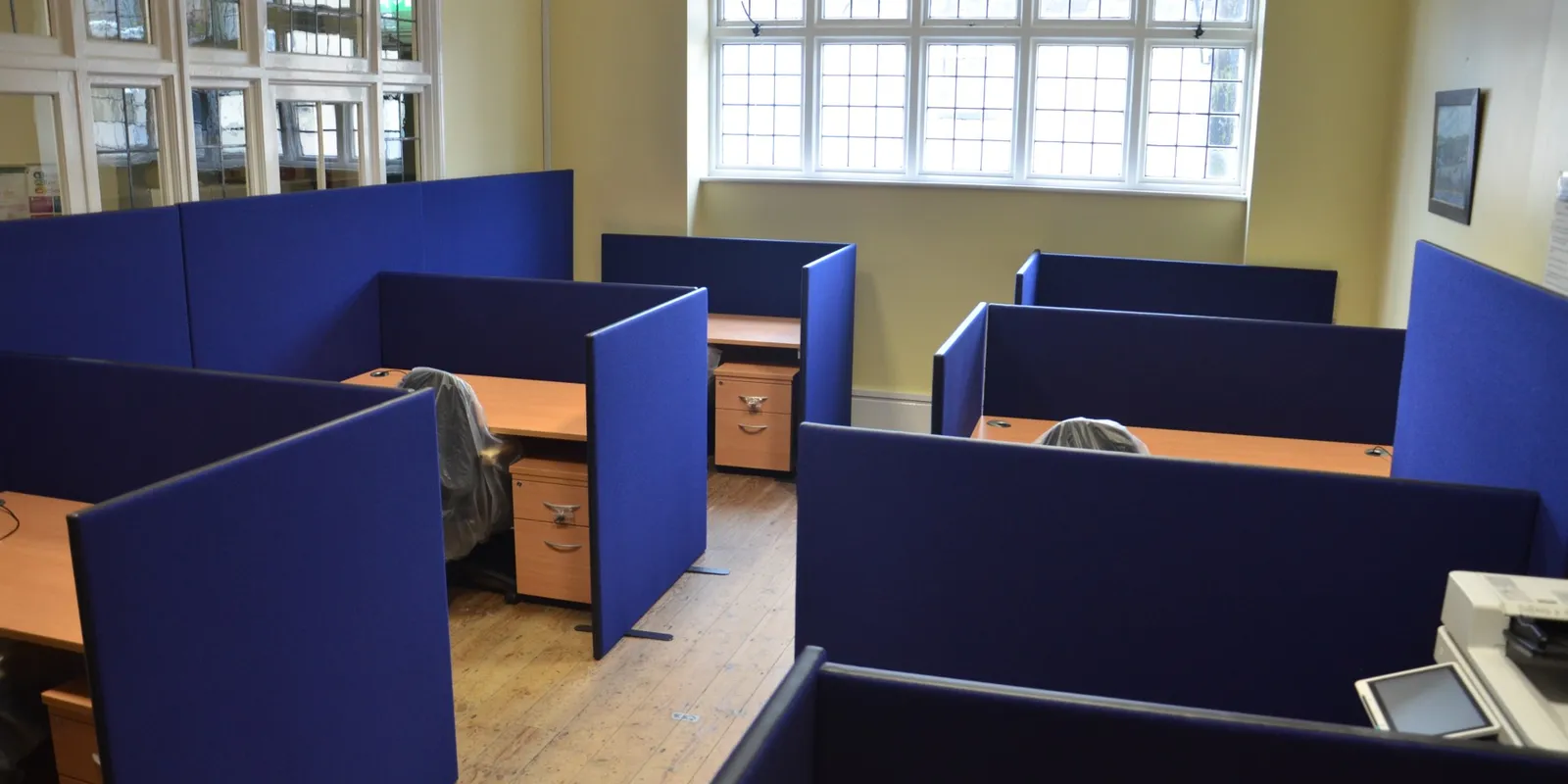 The Carnegie Library Hub — coworking space interior
