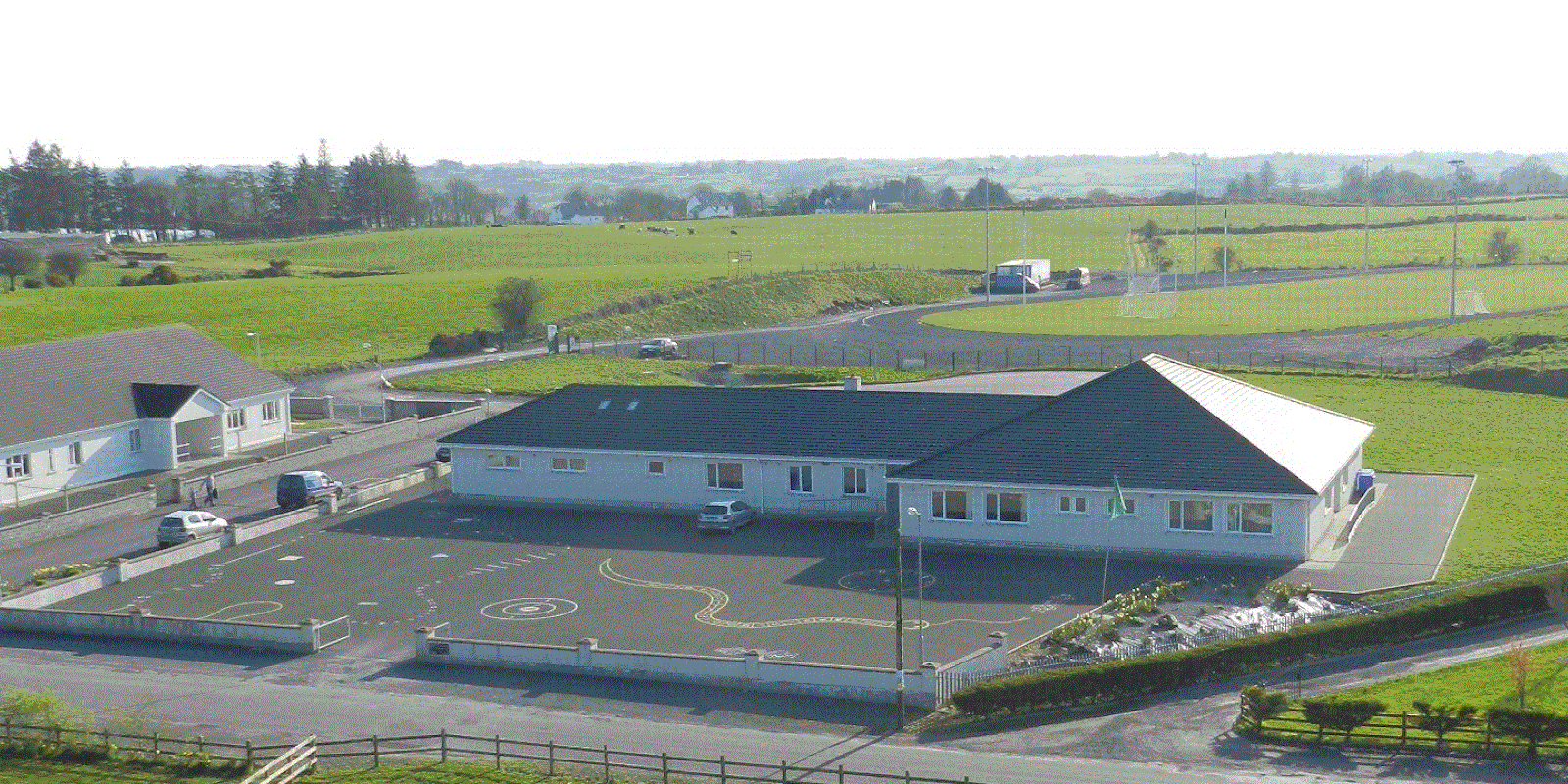 Aghamore Community Hub — coworking space interior