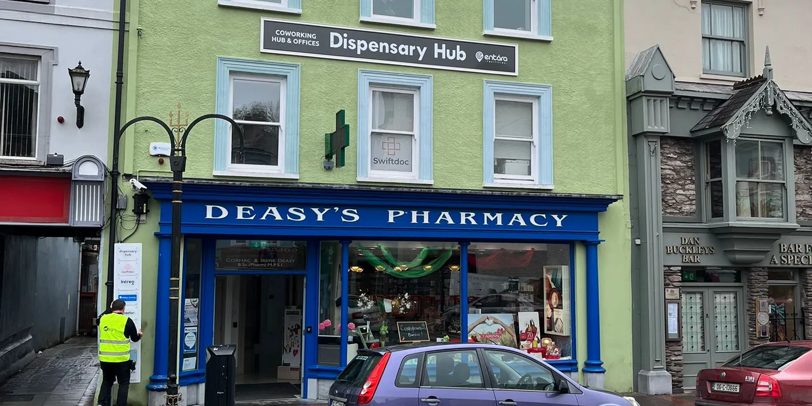Dispensary Hub — coworking space interior