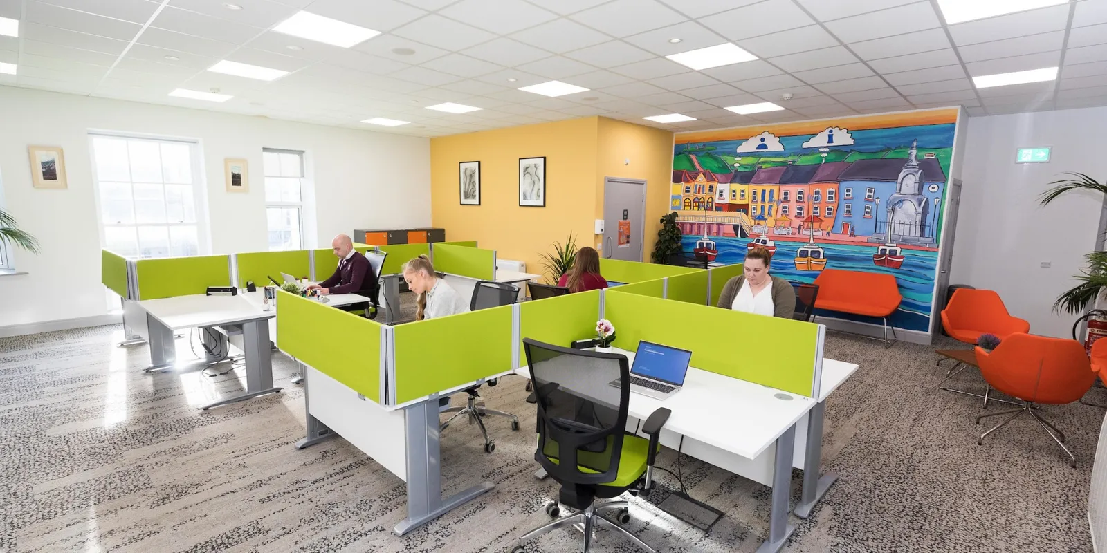 DigiClare - The Kilrush Hub — coworking space interior