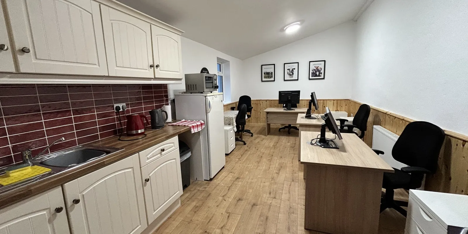 Boher Parish Hall — coworking space interior
