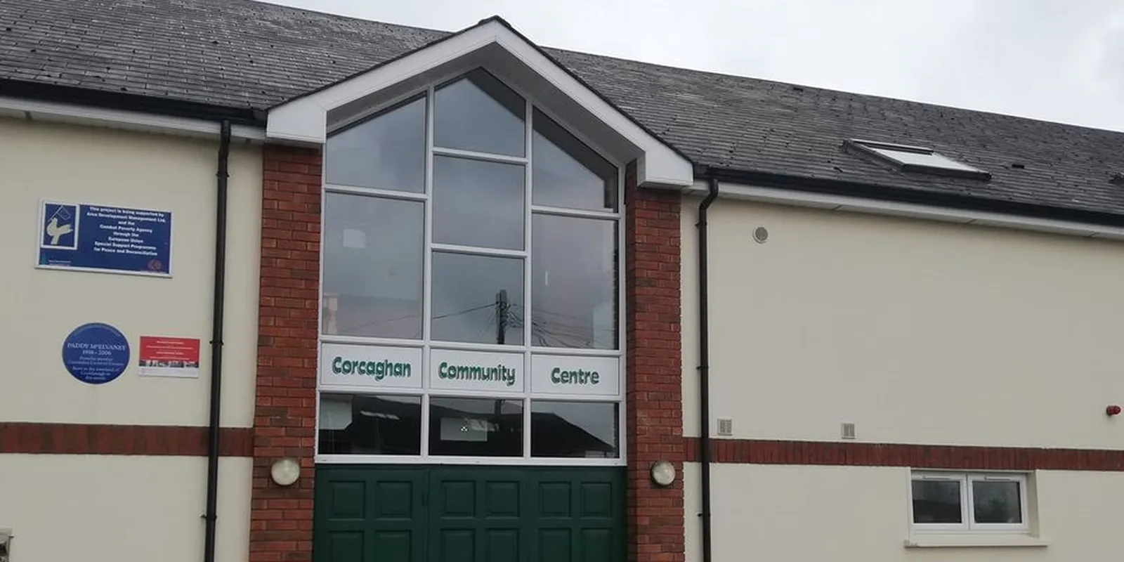 Corcaghan Community Centre — coworking space interior