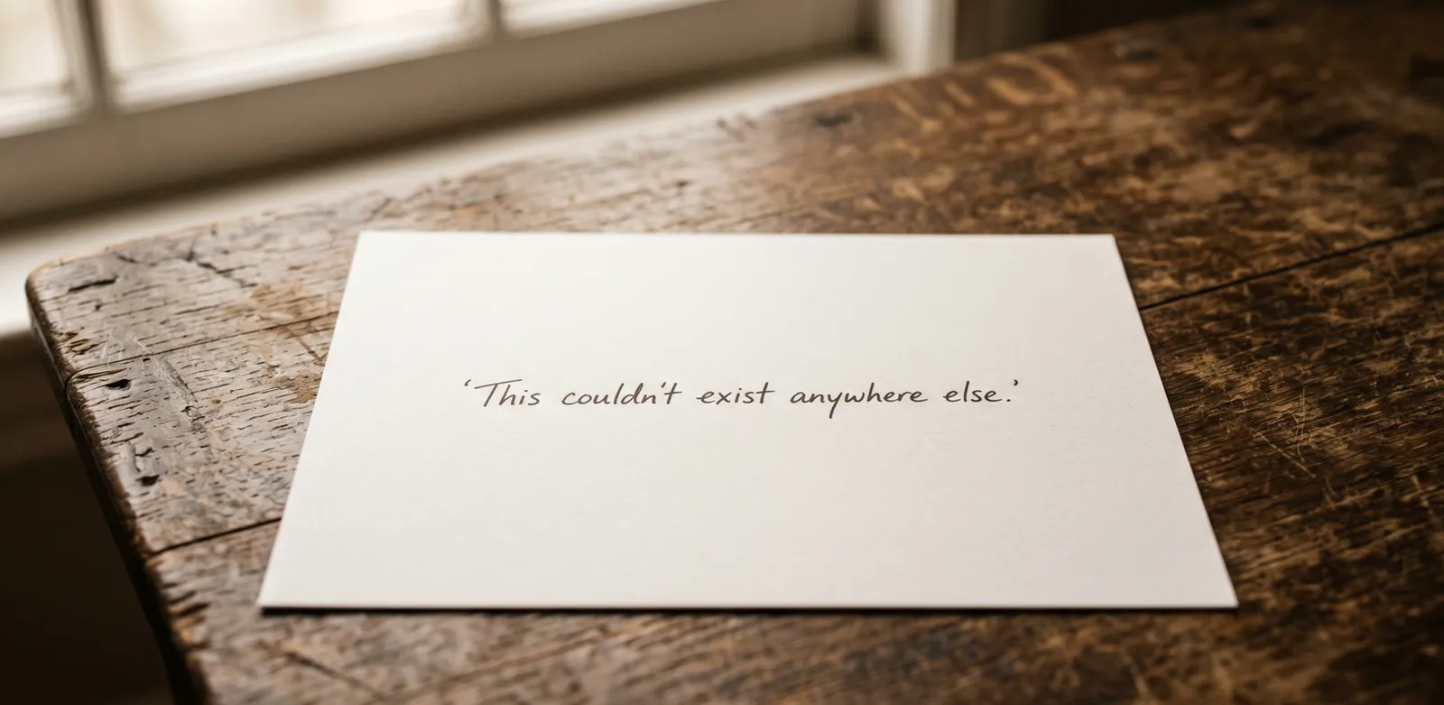 This is your moment