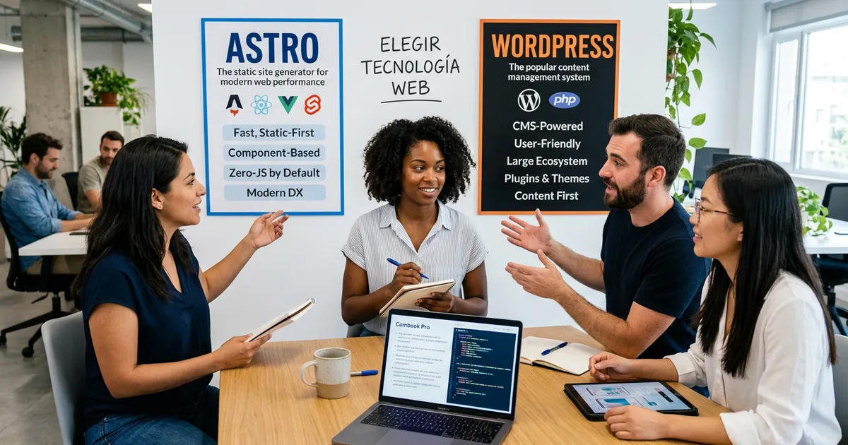 Astro vs WordPress: ¿cuál necesitas de verdad?