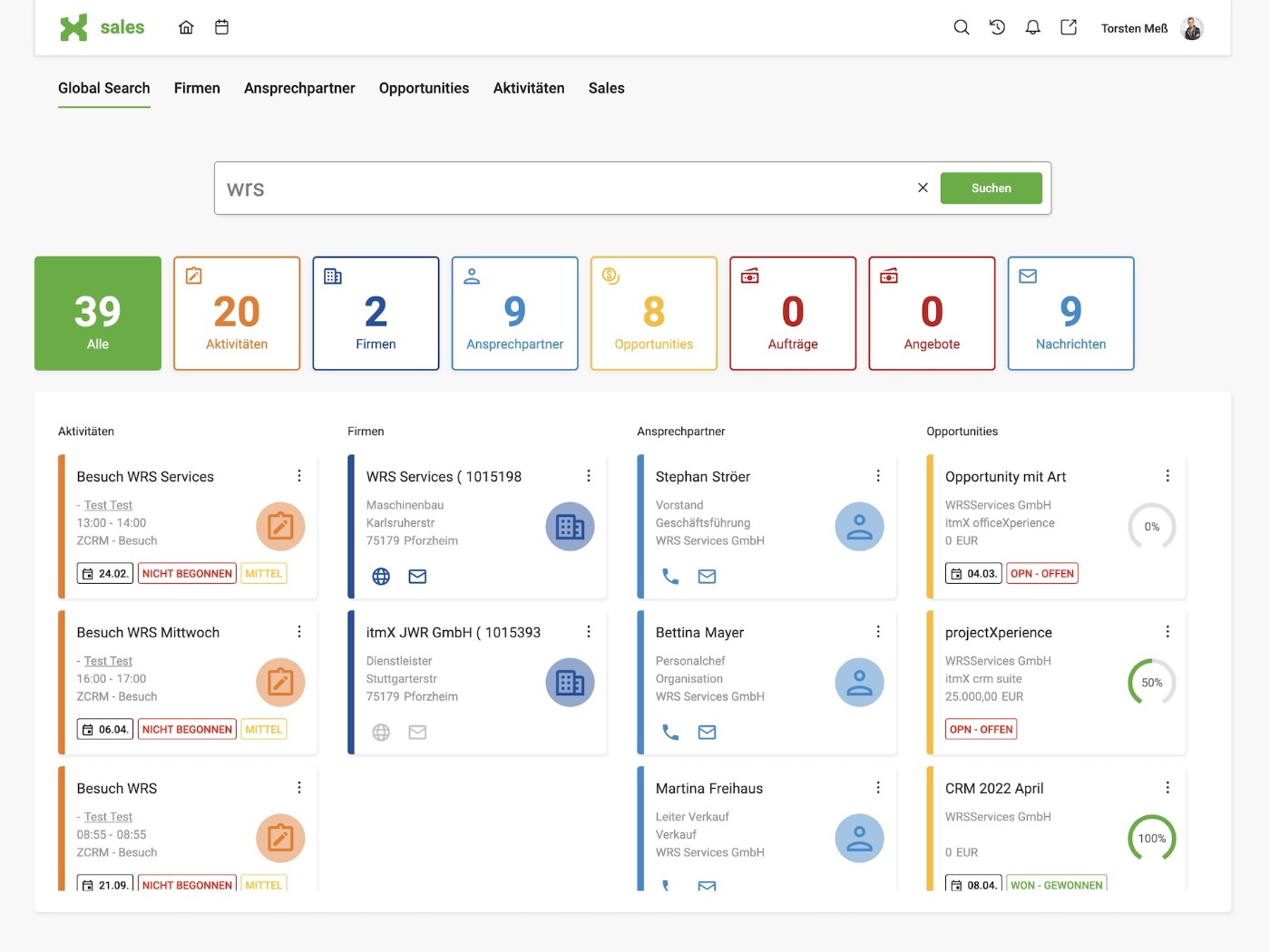 itmX Sales Web App