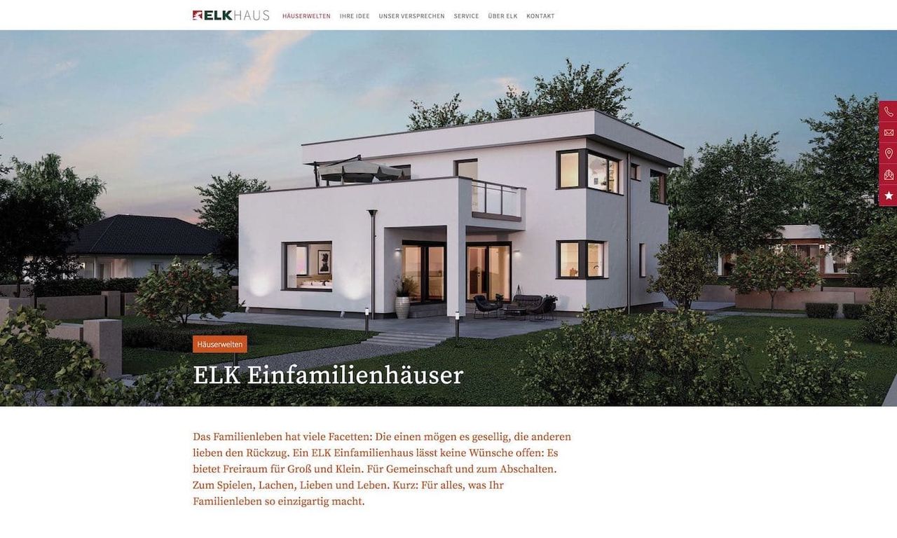 ELK Haus Website