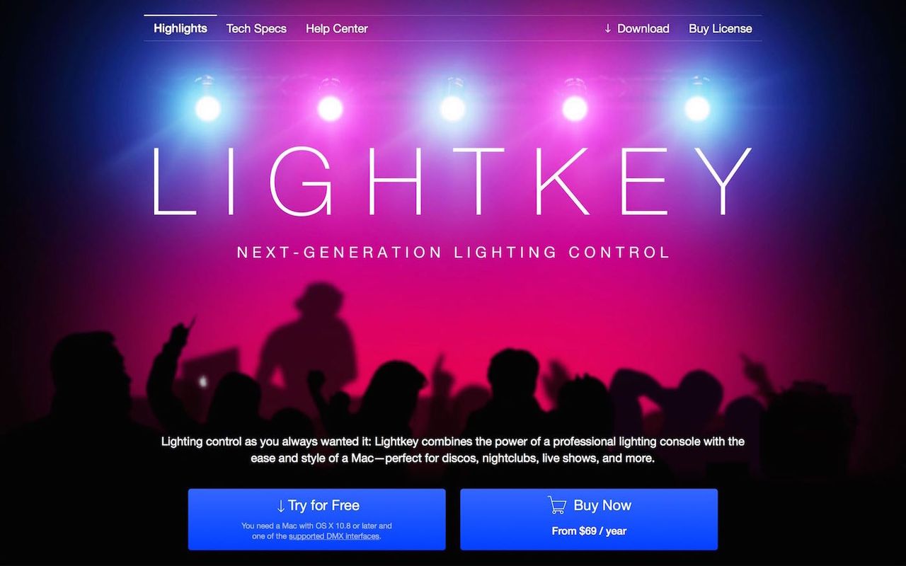 Lightkey App Website