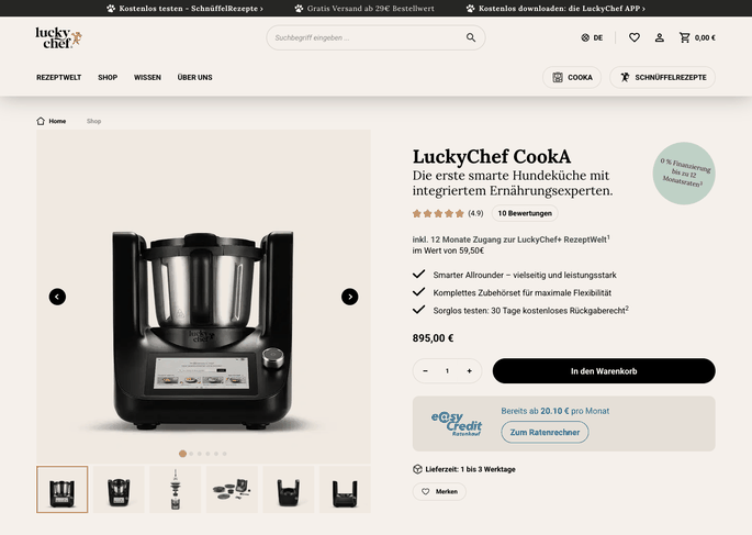 LuckyChef CookA product detail