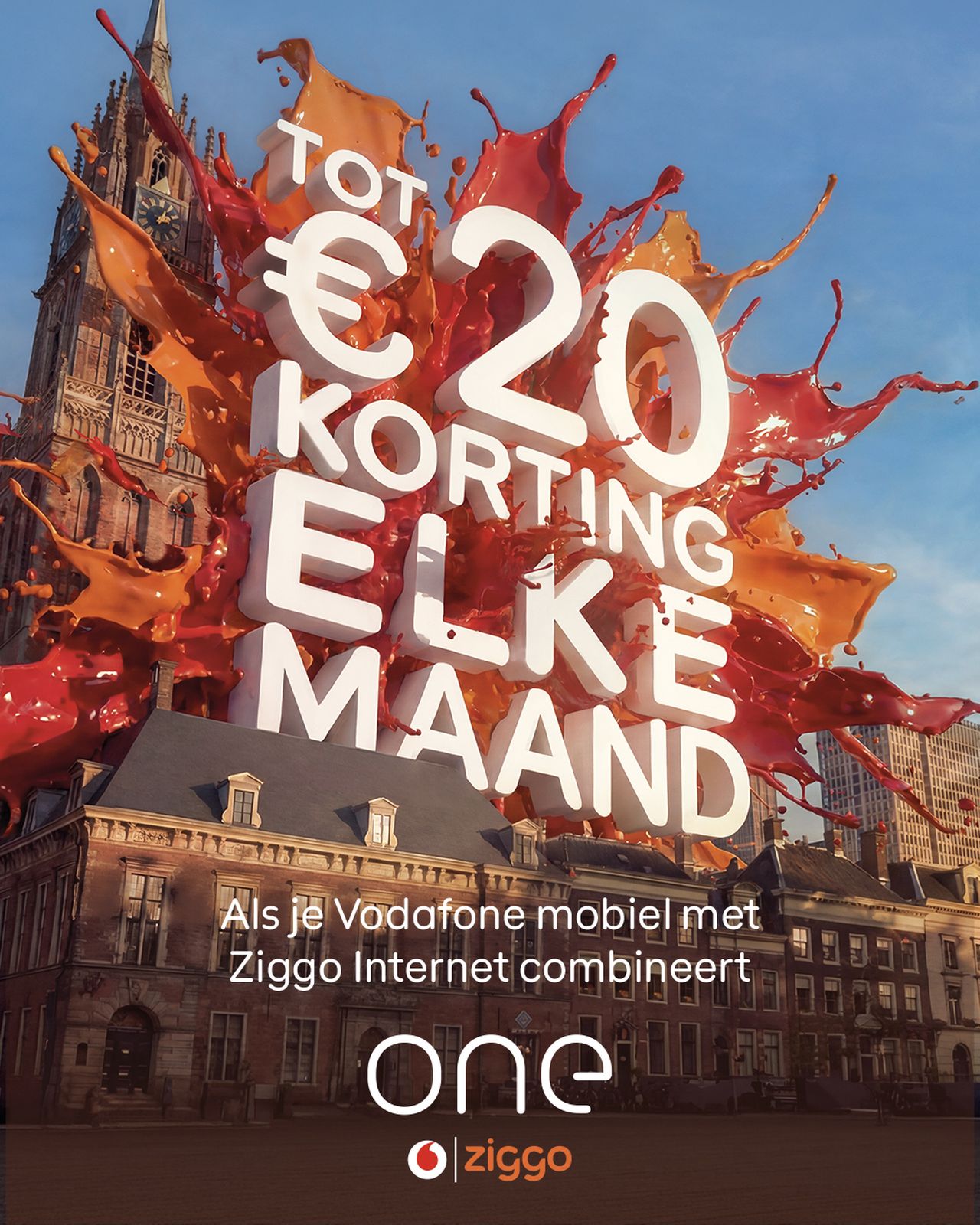 Combineer Vodafone met Ziggo & bespaar!