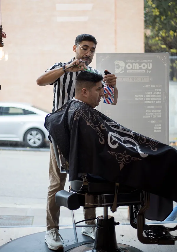 Haircut details - Uo-Mo Barbershop by Manu Camara