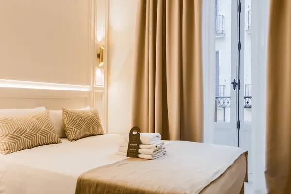 Minimalist Hotel Hallway