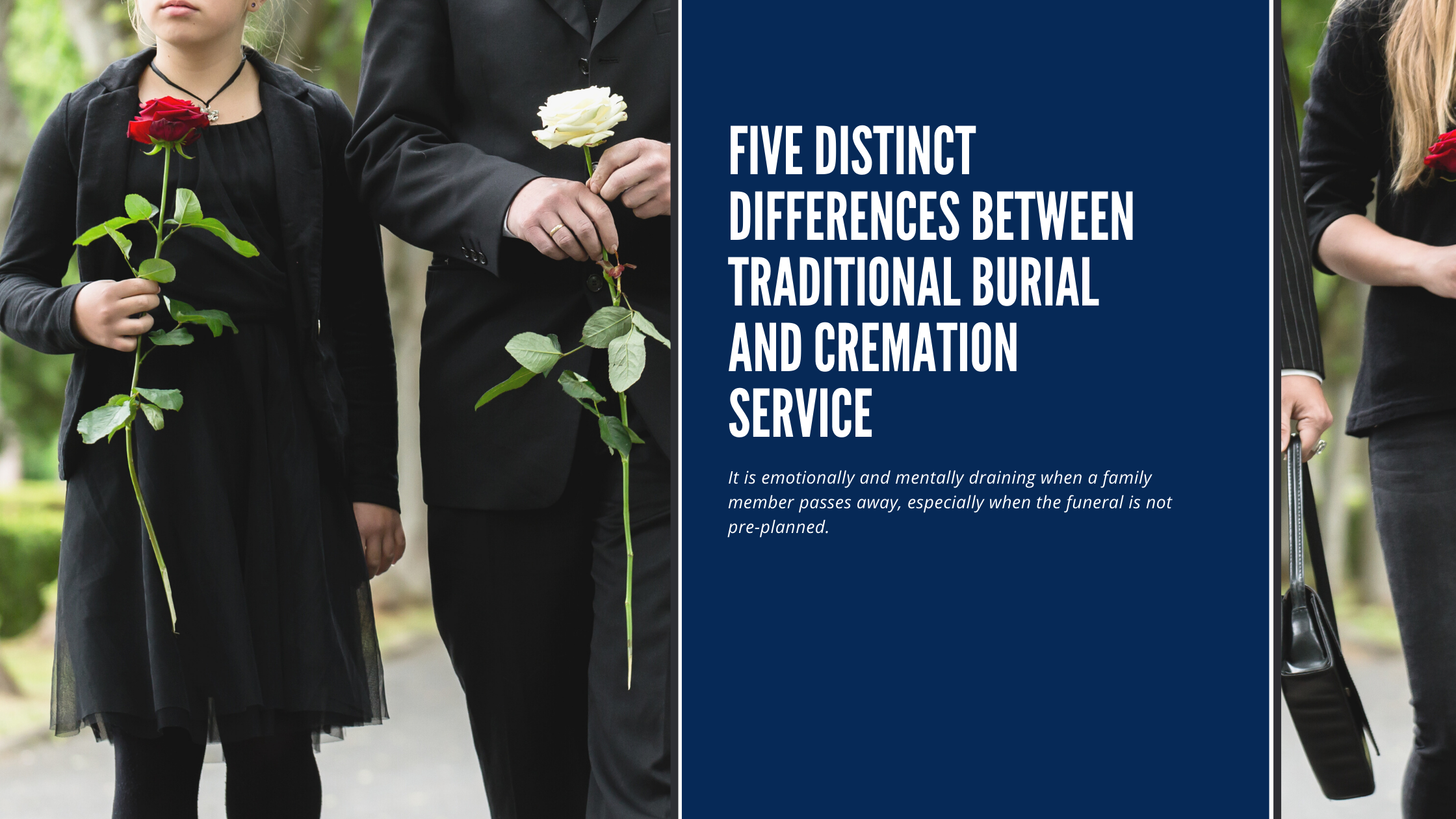 Five Distinct Differences Between Traditional Burial And Cremation Service